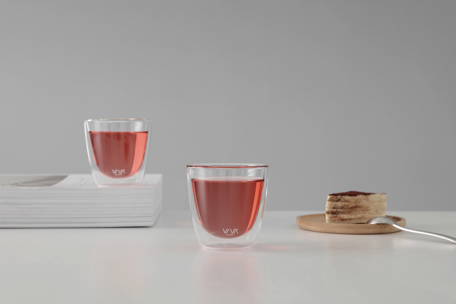 Lot de 2 tasses Lauren double paroi M