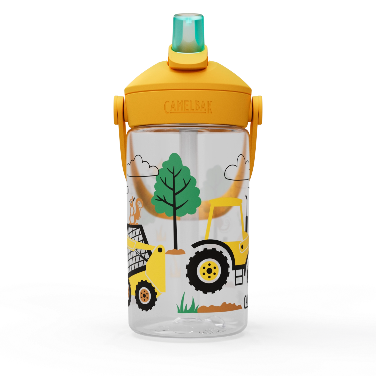 Thrive Flip Straw Kids tractors and trees