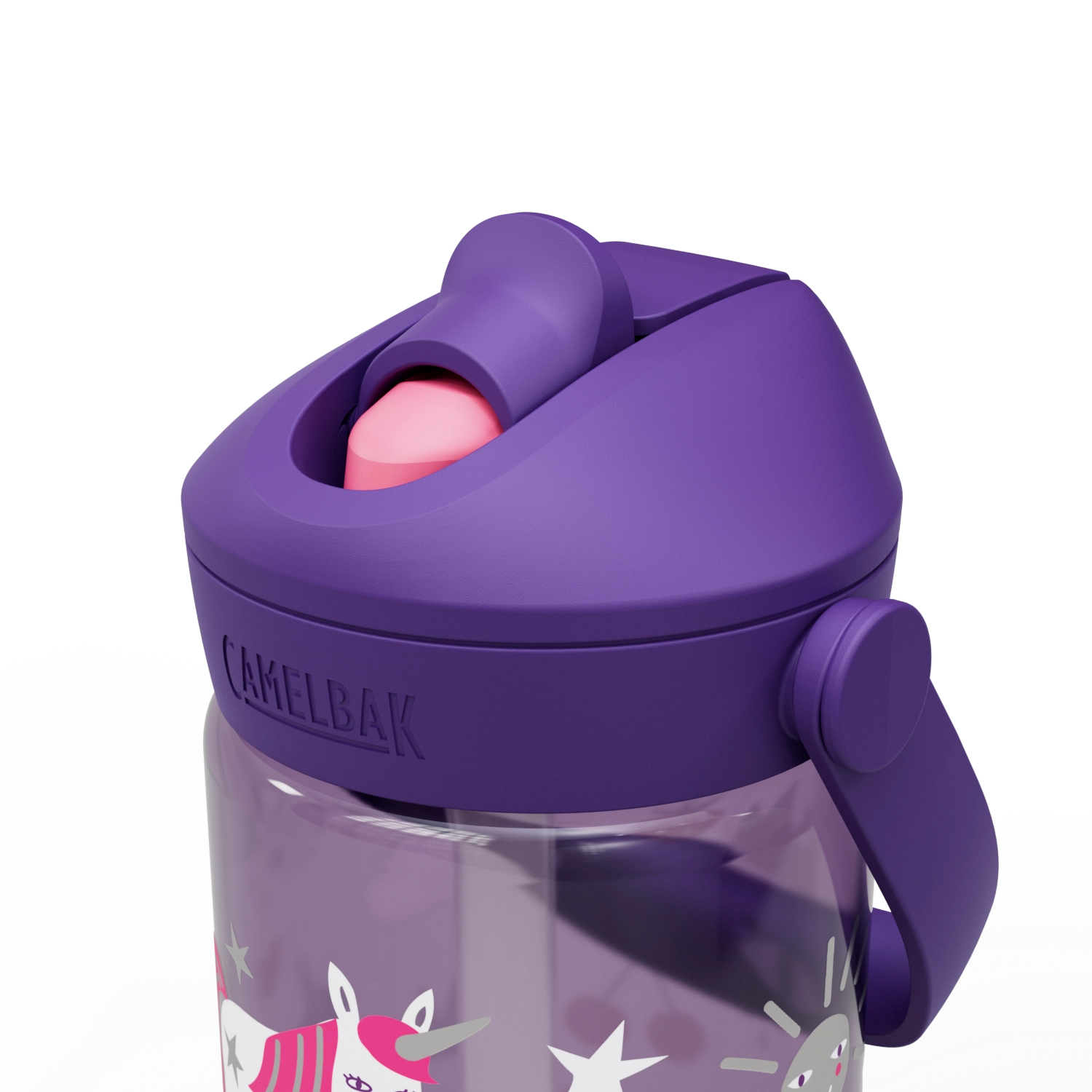 Thrive Flip Straw Kids fête des licornes