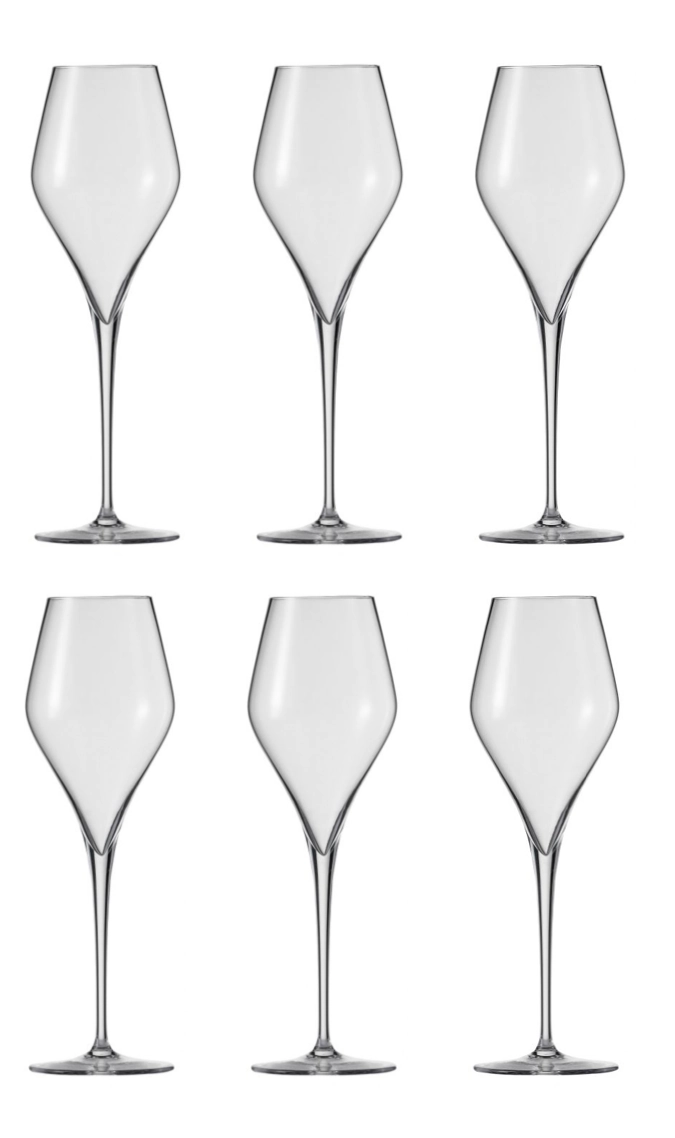 Lot de 6 coupes à champagne Finesse 77