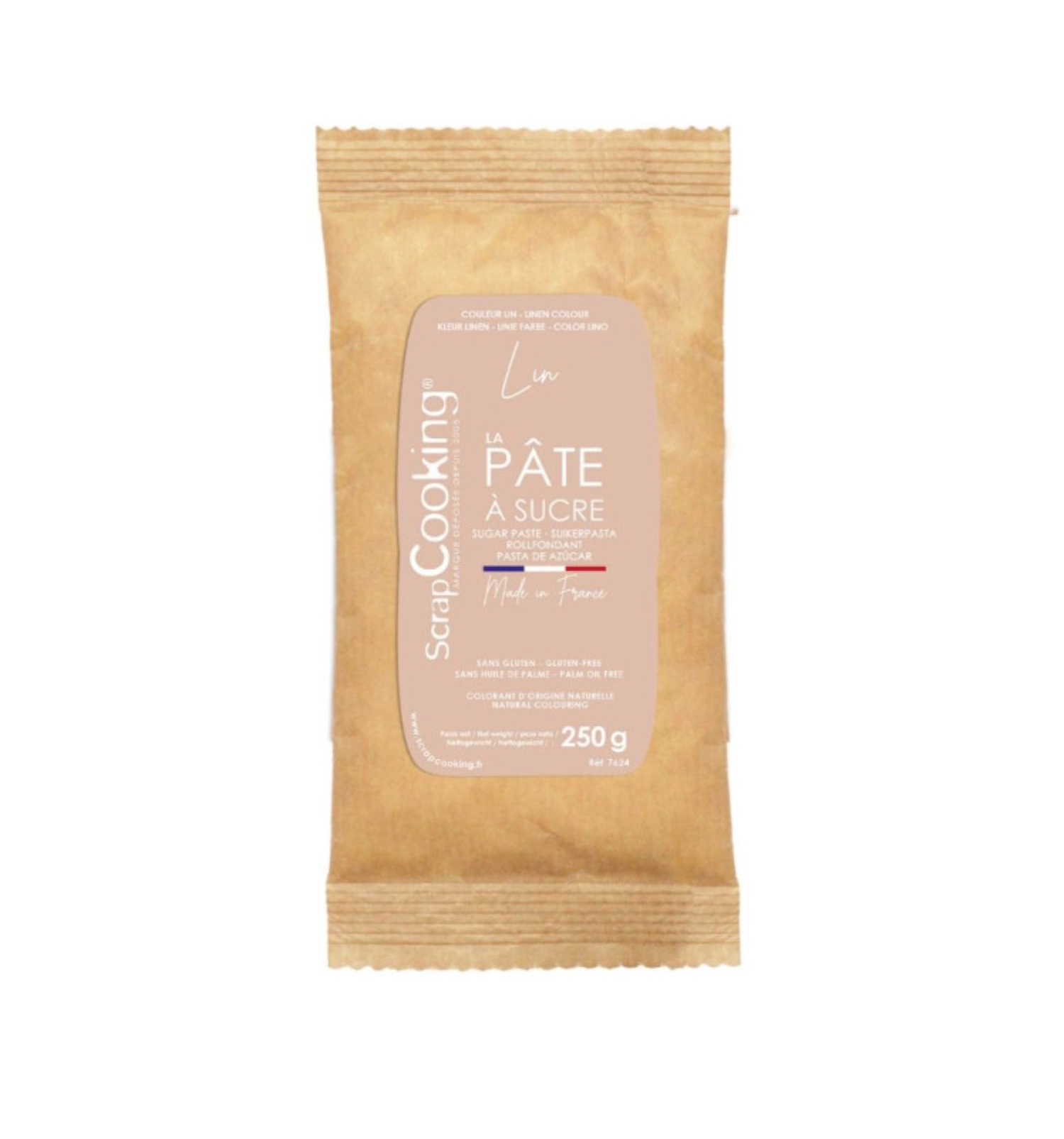 Pâte à sucre naturelle 250g