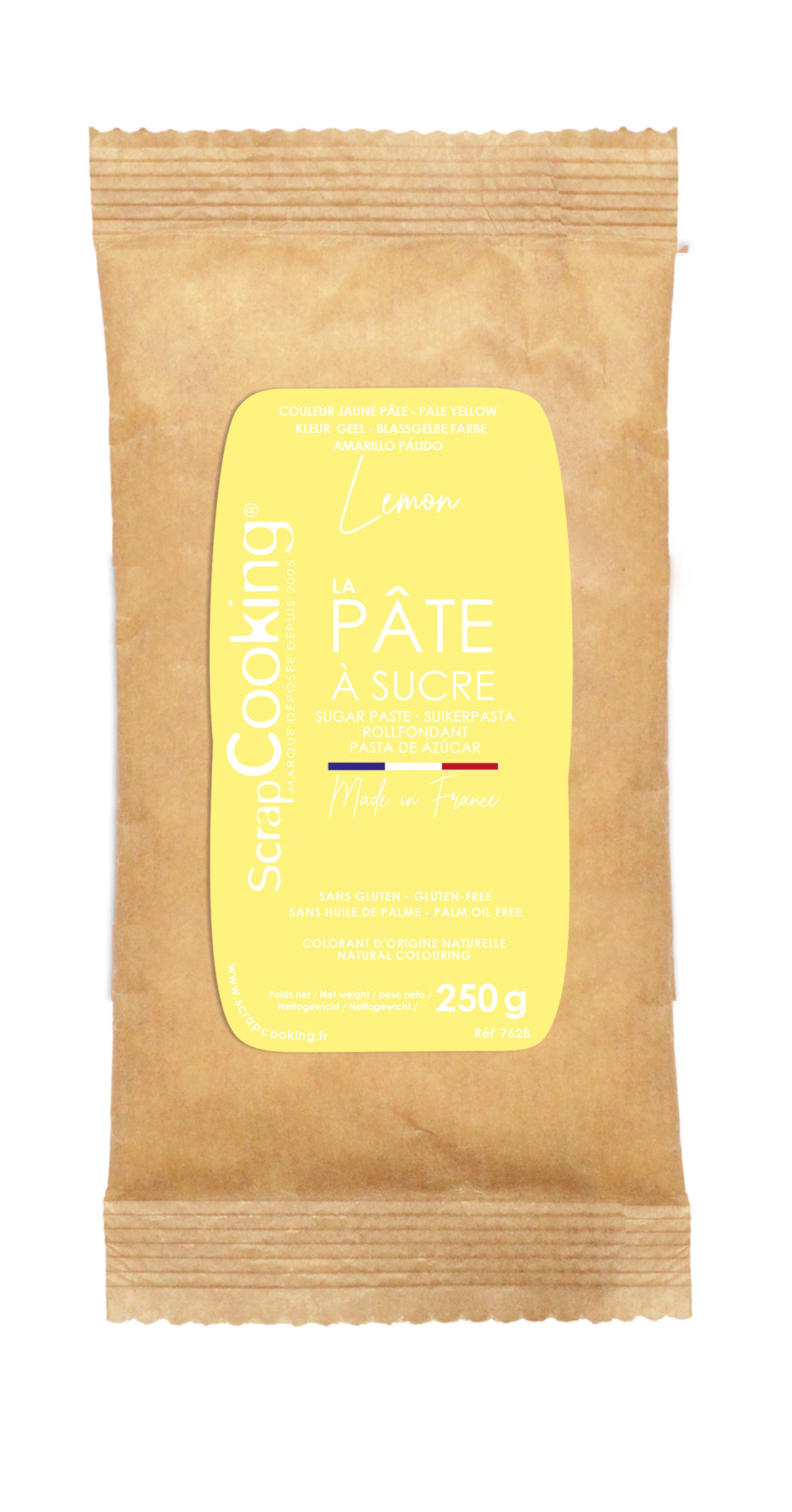 Pâte à sucre naturelle 250g