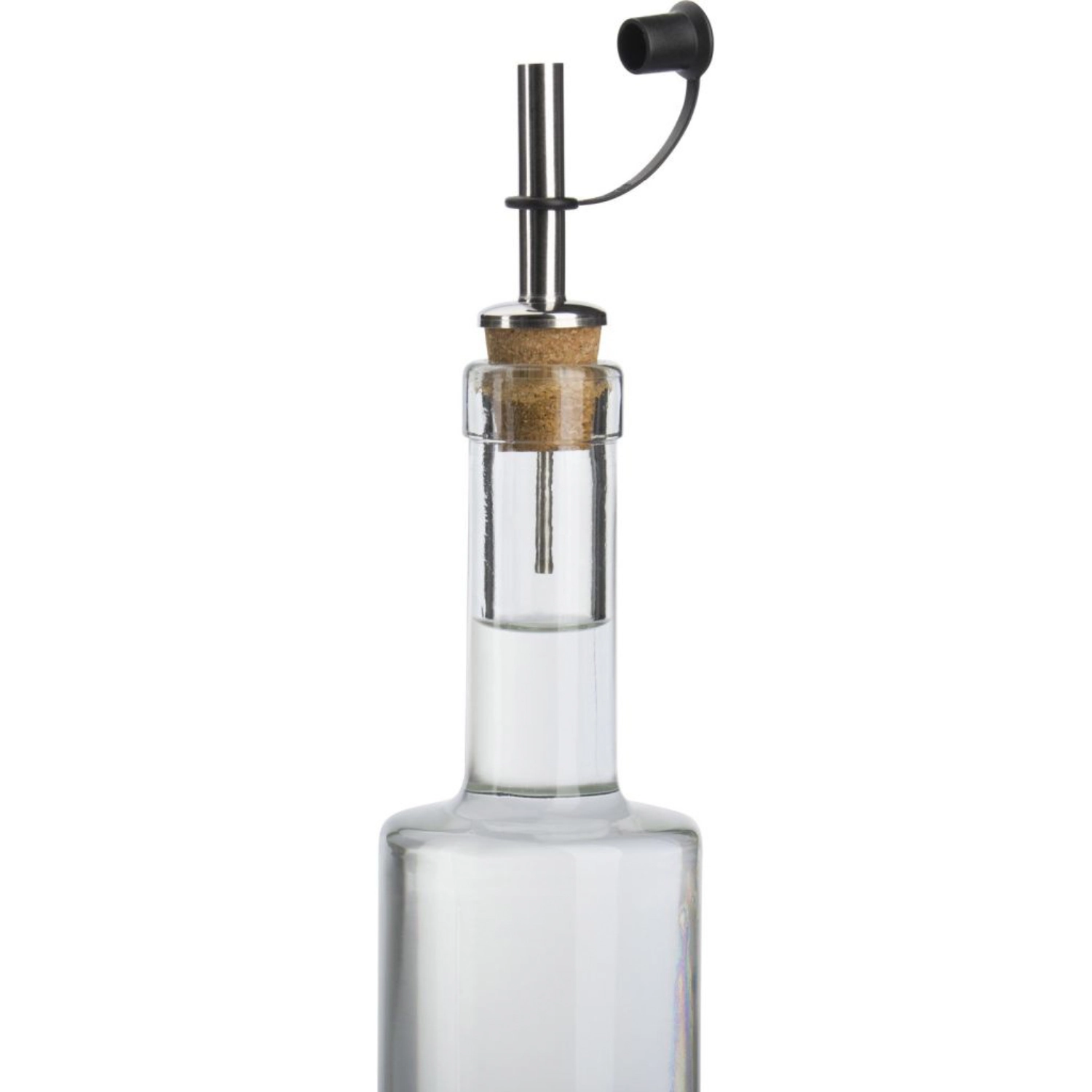 Set de 2 becs verseurs, inox , bouchon naturel