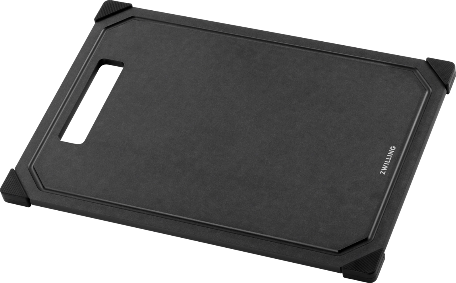 Planche à découper en fibre de bois noir S