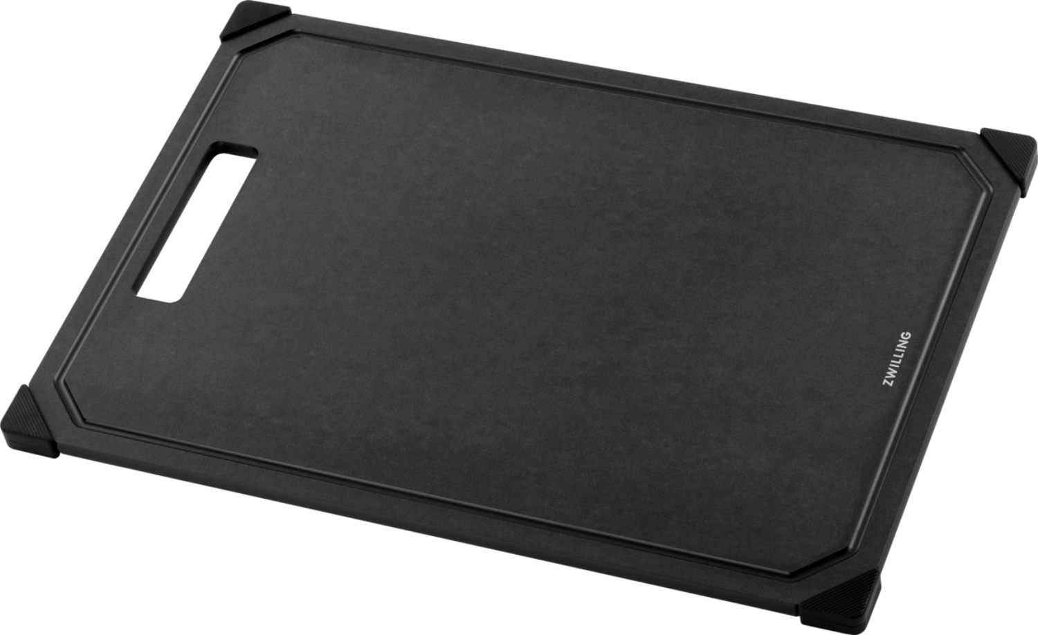 Planche à découper en fibre de bois noir M