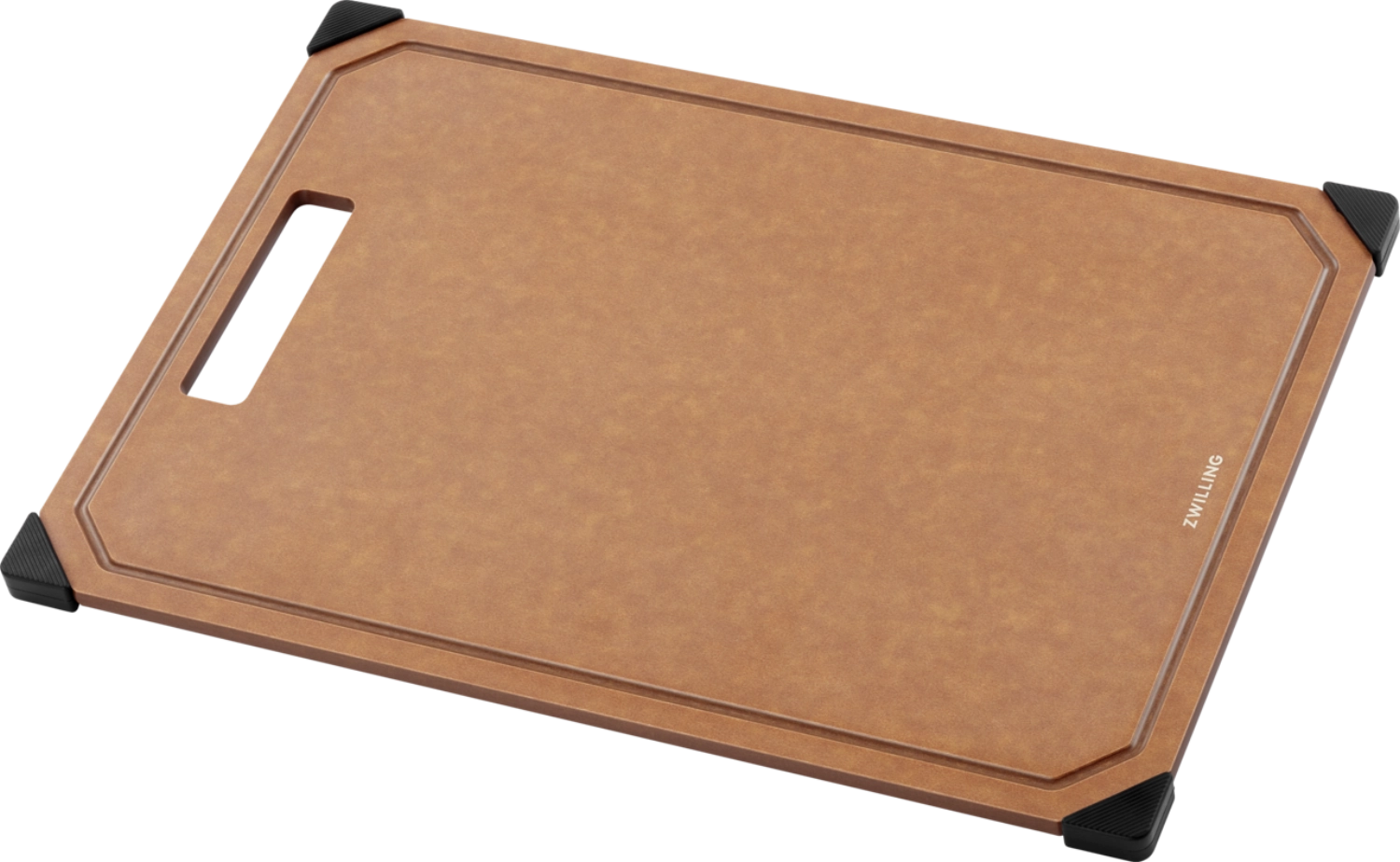 Planche à découper en fibre de bois Marron M