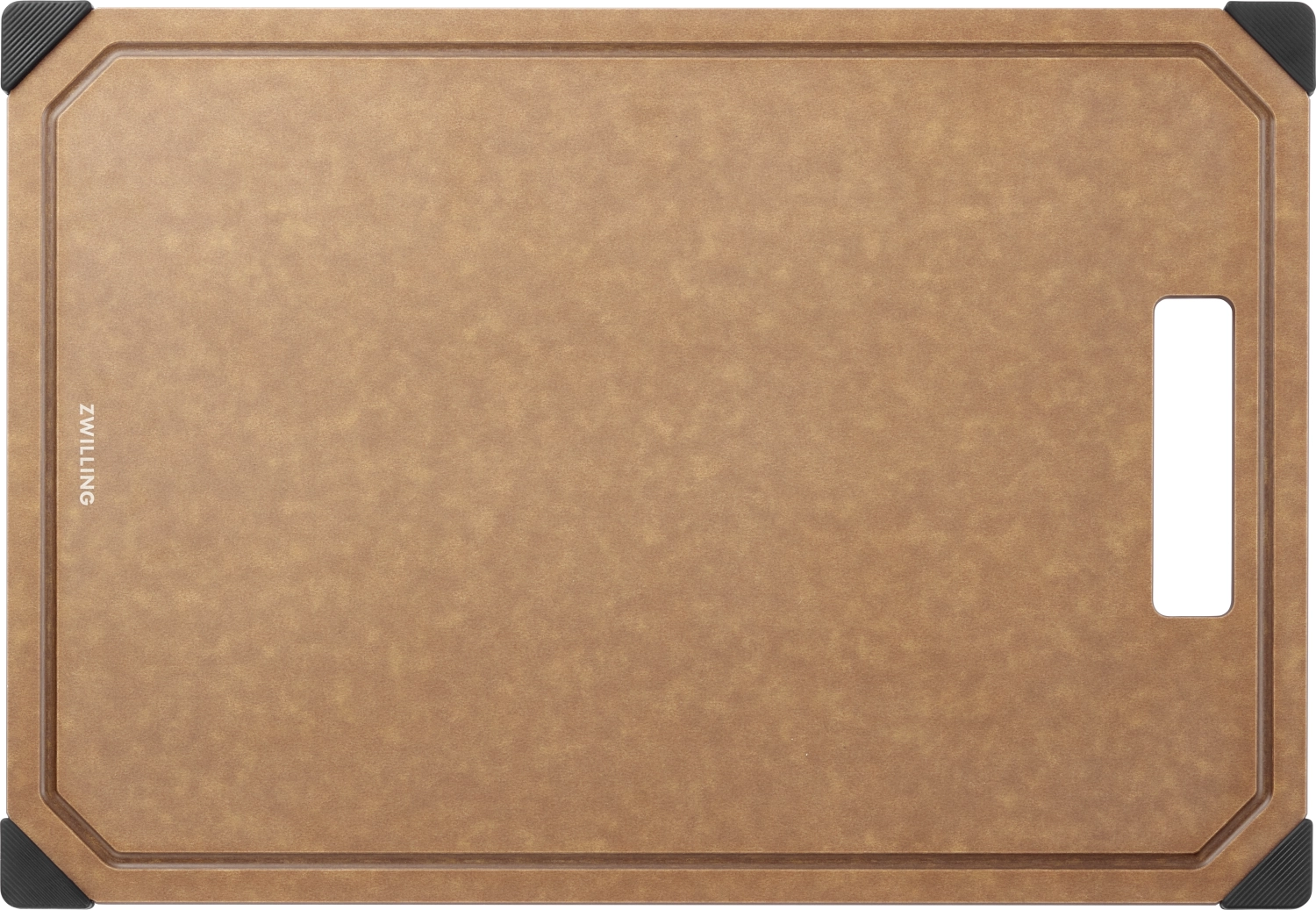 Planche à découper en fibre de bois Marron M