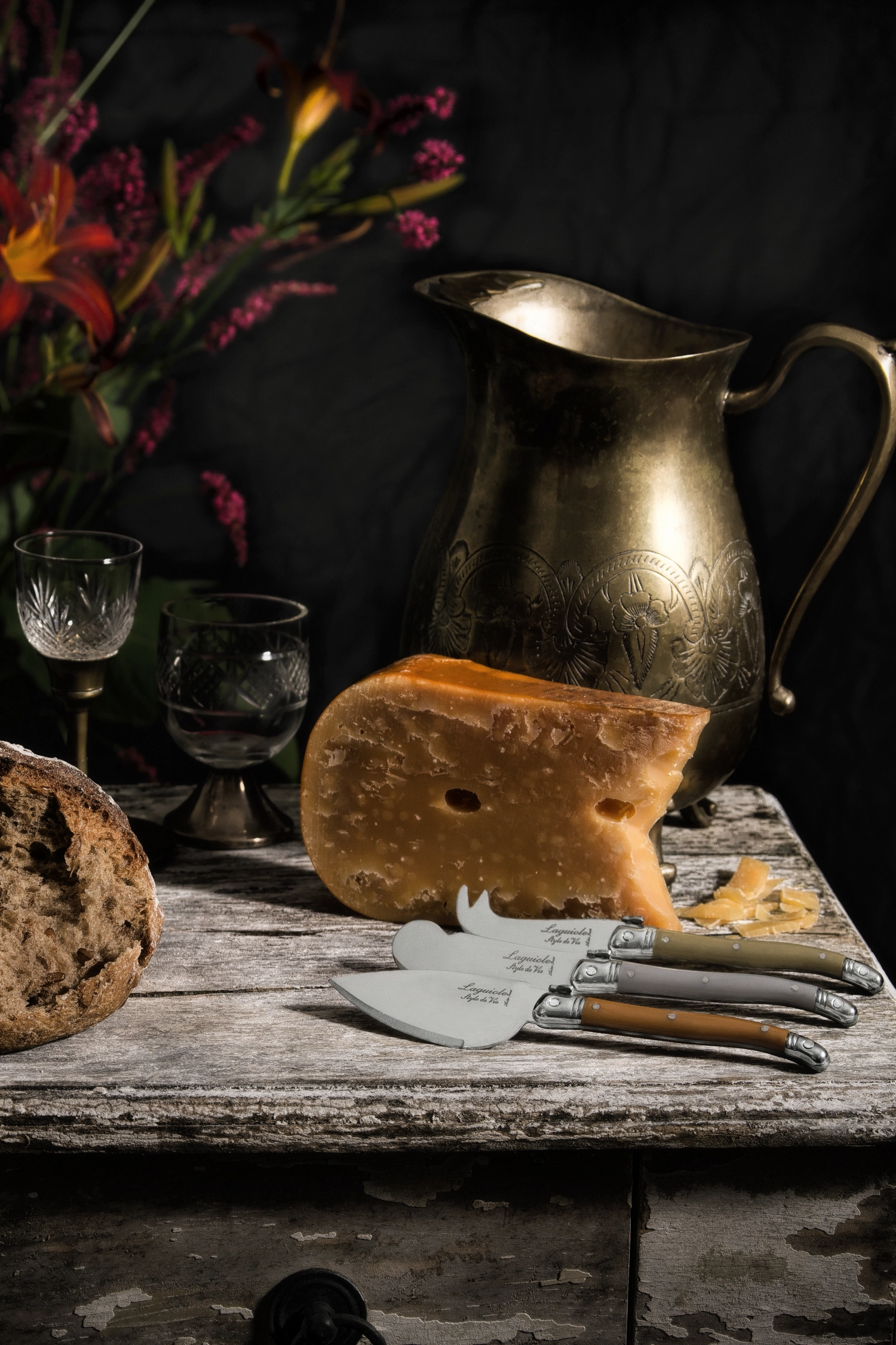 3tlg. Premium Line Käsemesserset