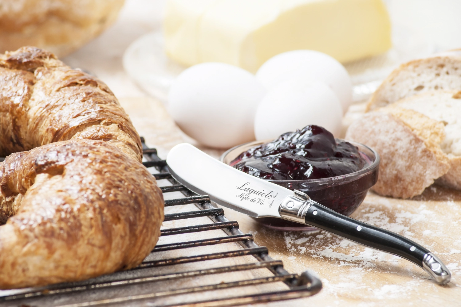 4tlg. Premium Line Buttermesserset