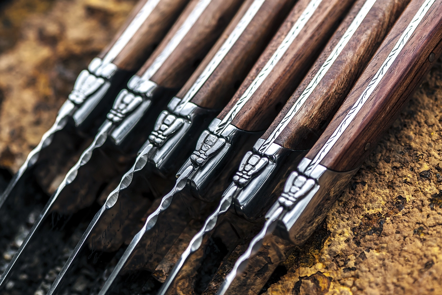 6tlg. Luxury Line Steakmesserset