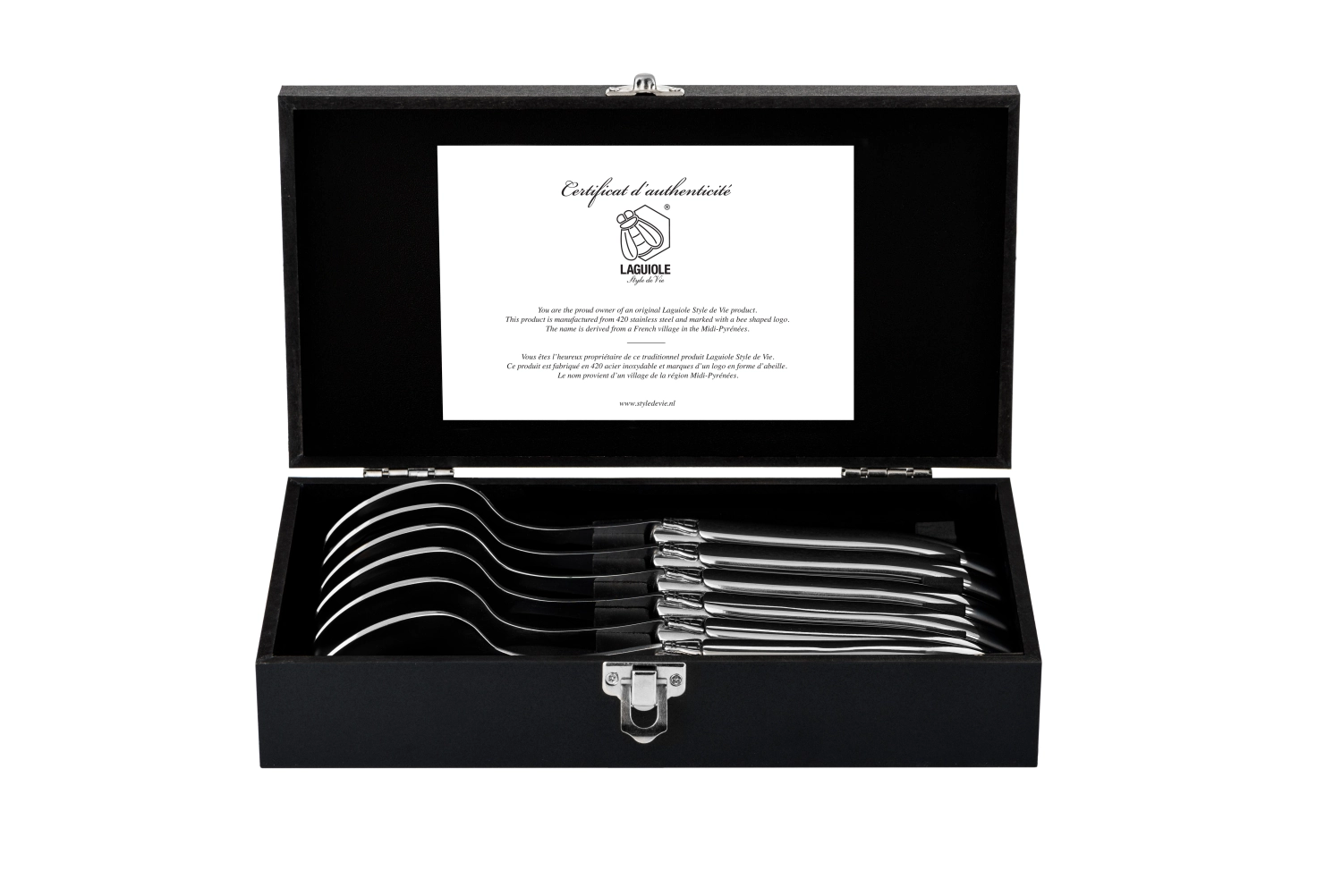 Set de 6 cuillères Luxury Line