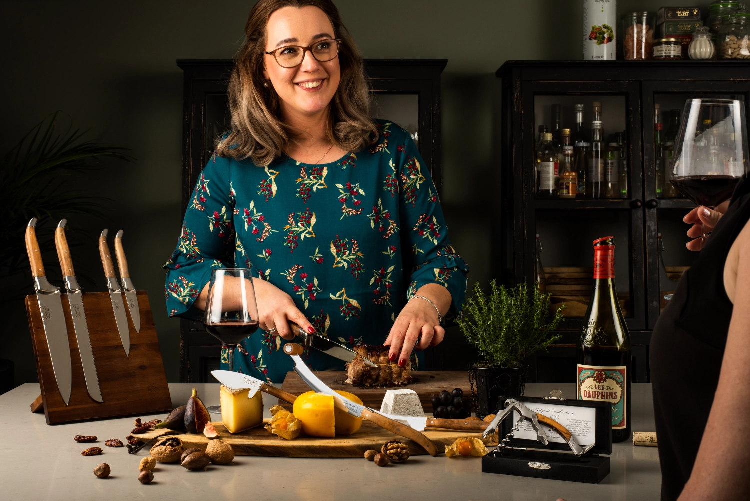 3tlg. Luxury Line Käsemesserset