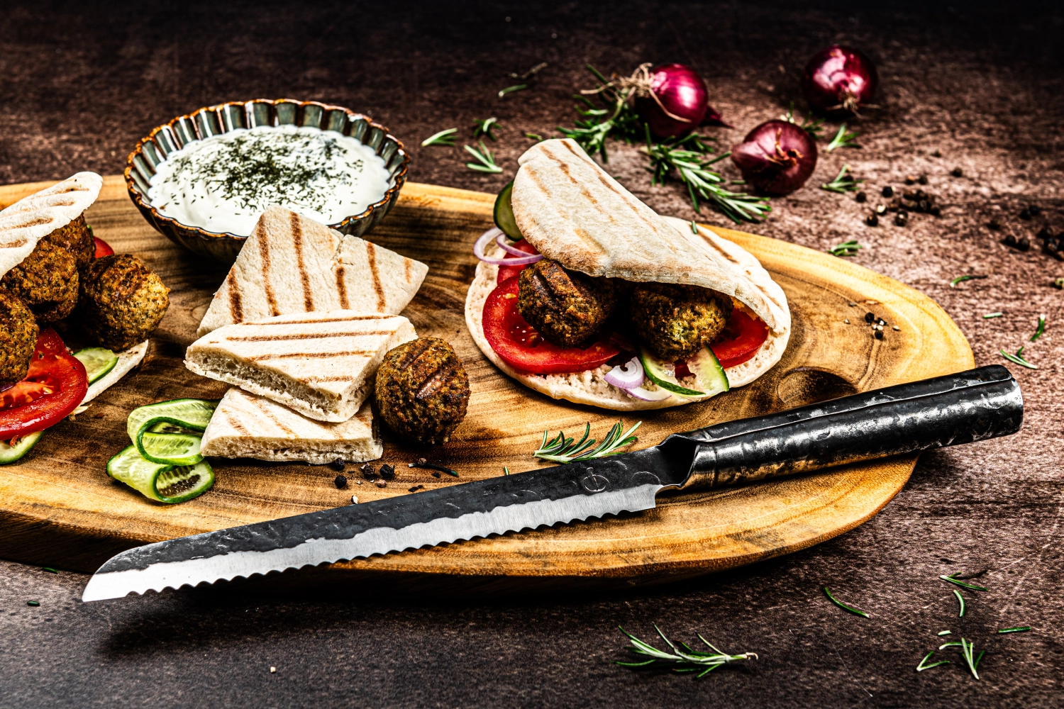 Forged Brute couteau à pain