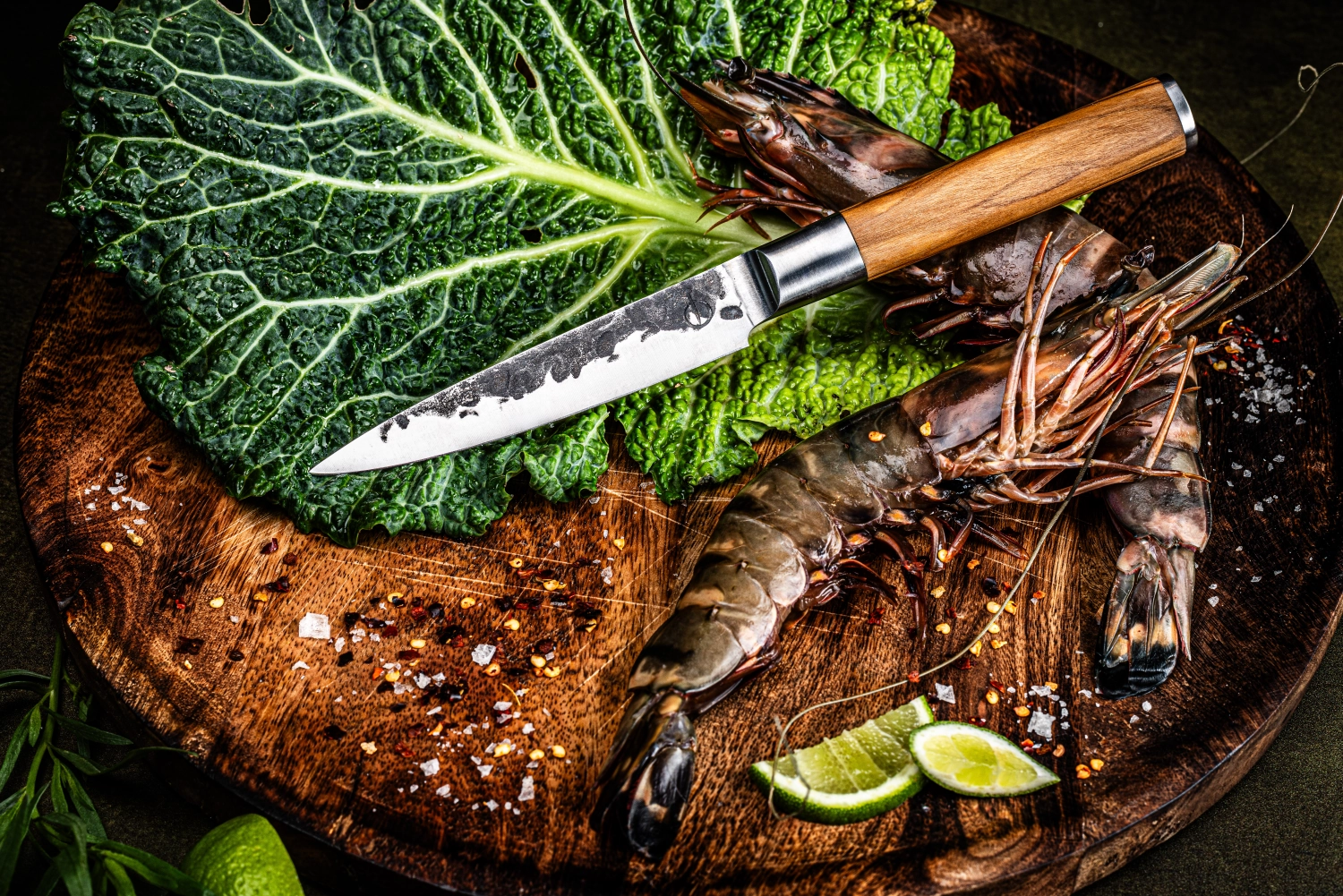 Forged Olive Couteau universel