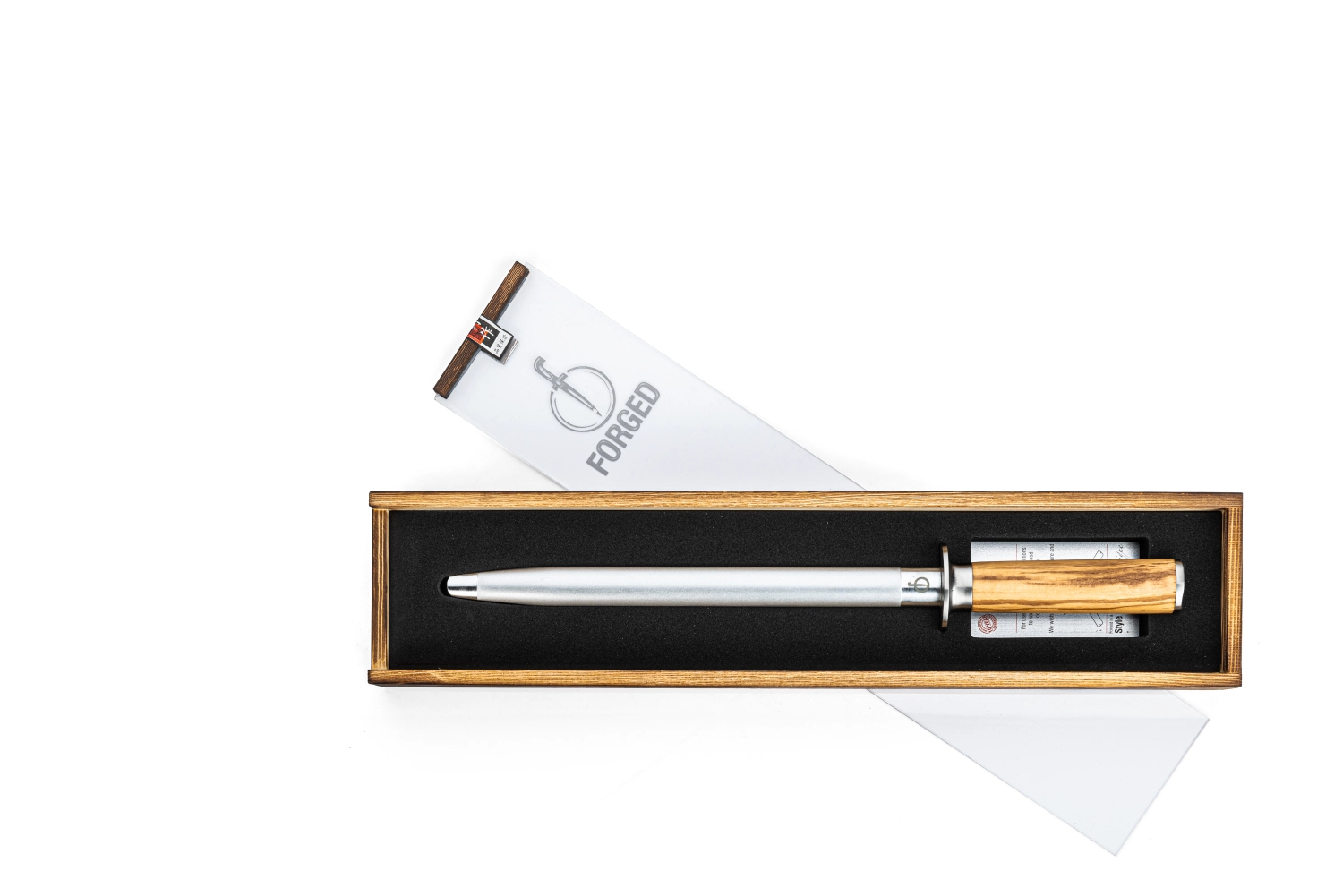 Olive Messerschärfer Diamant Wetzstahl