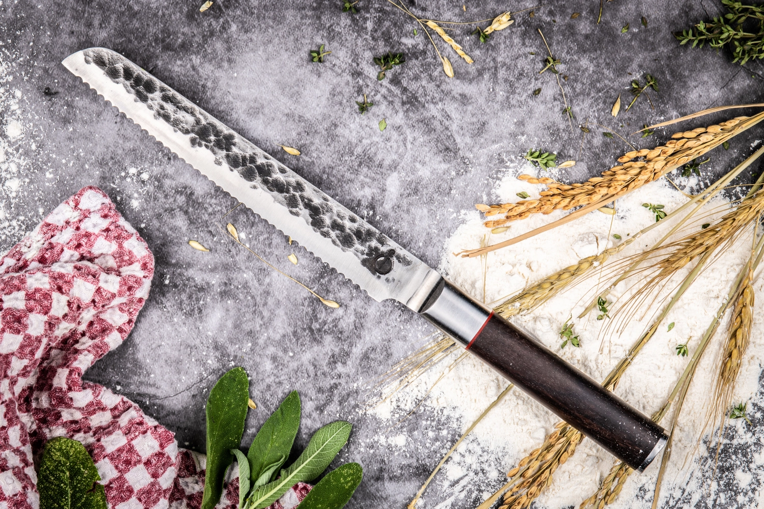 Forged Sebra couteau à pain