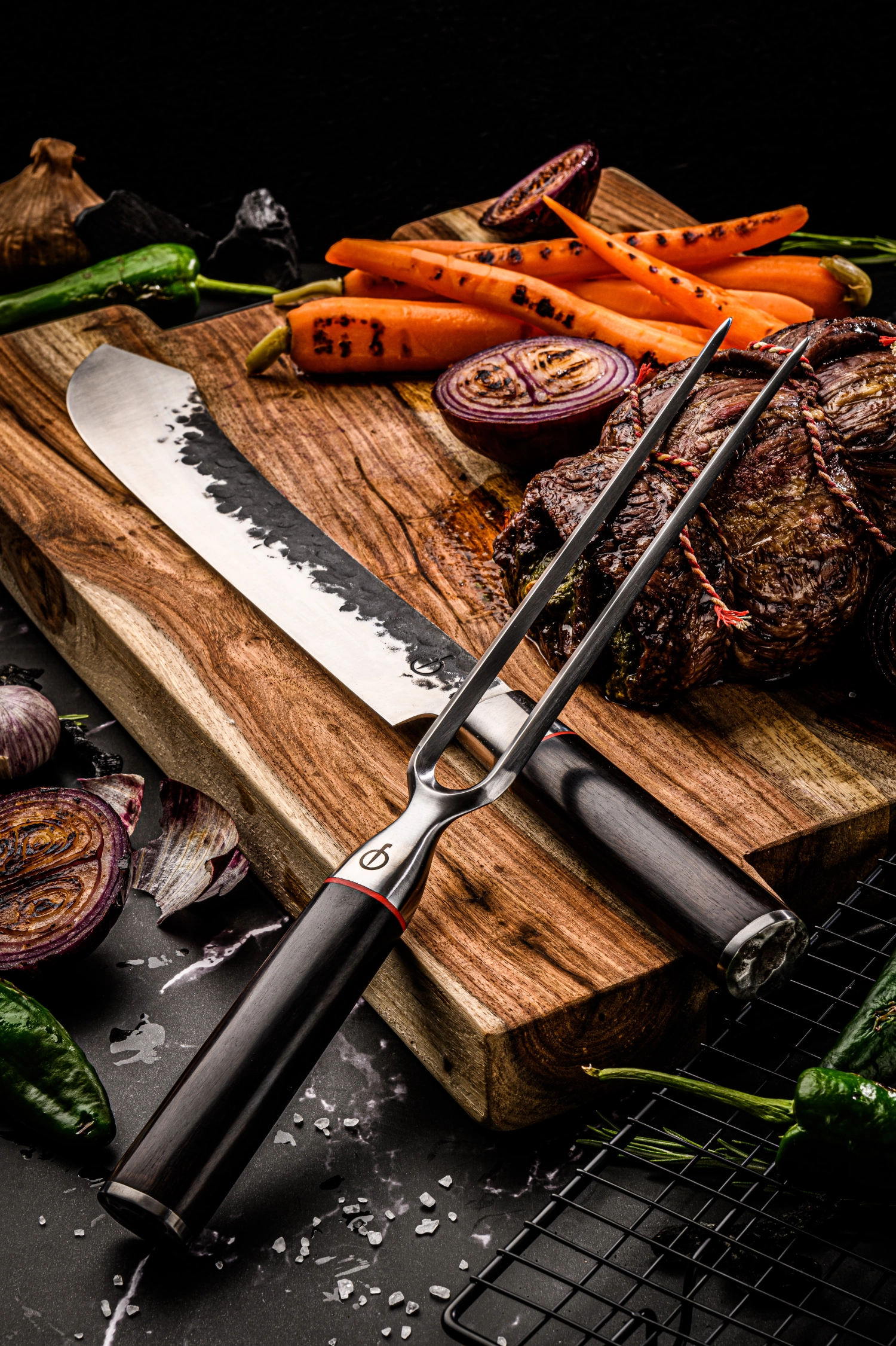 Forged Sebra Fourchette à découper