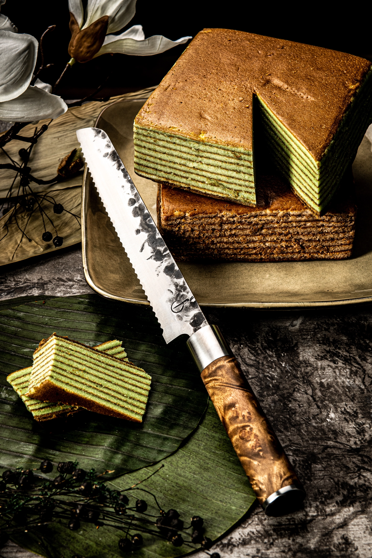 Forged VG10 Couteau à pain