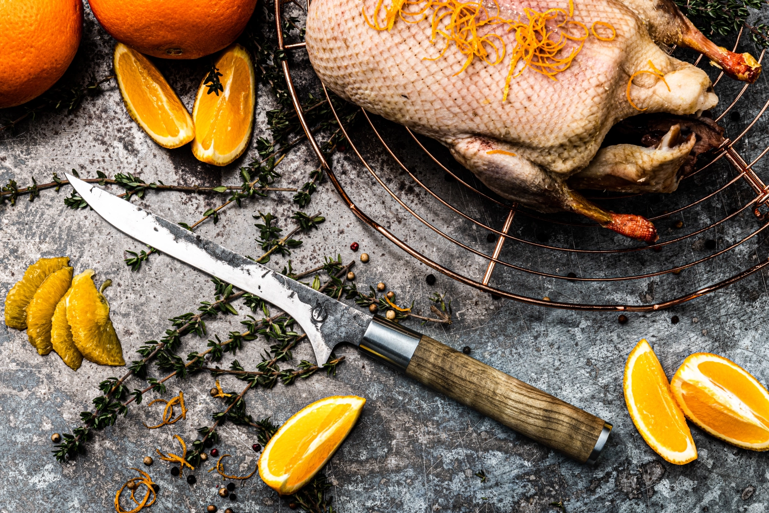 Forged VG10 Couteau à désosser