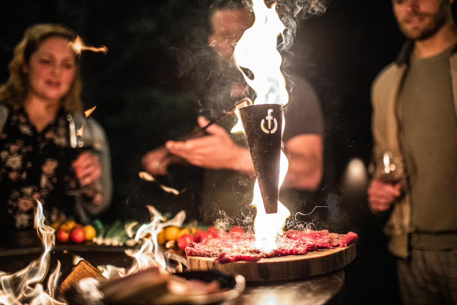 Forged BBQ Flambadou