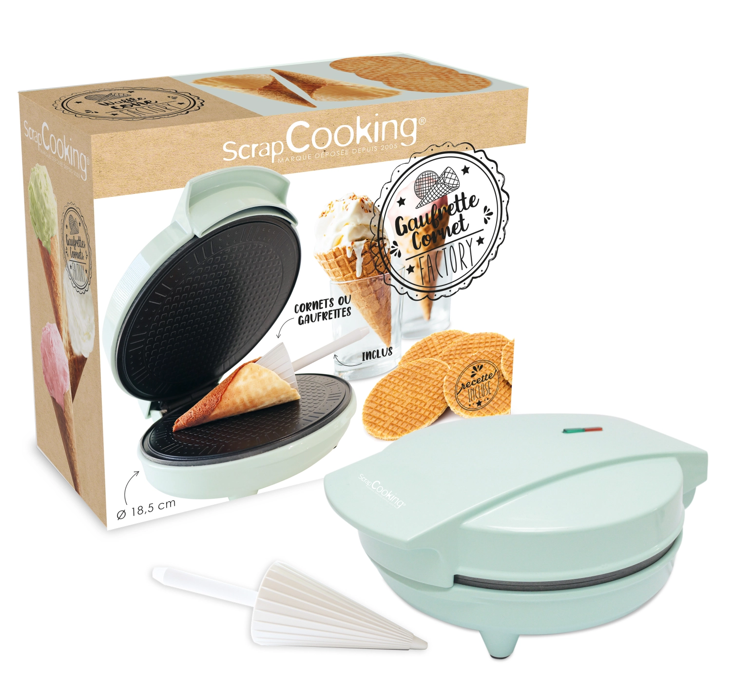 Gaufrette / Cornet Factory