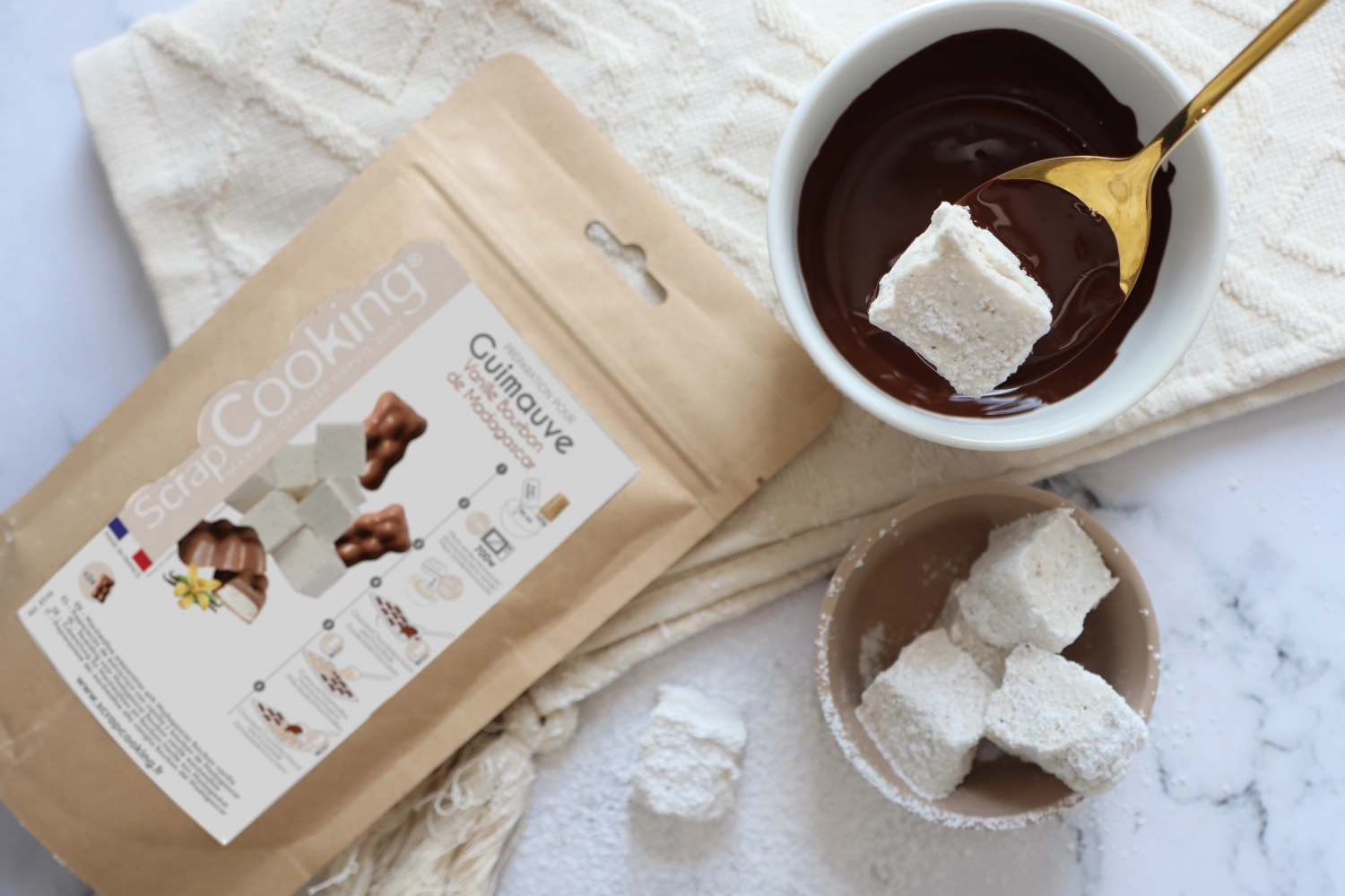 Fertigmischung für Vanille-Marshmallows 160g