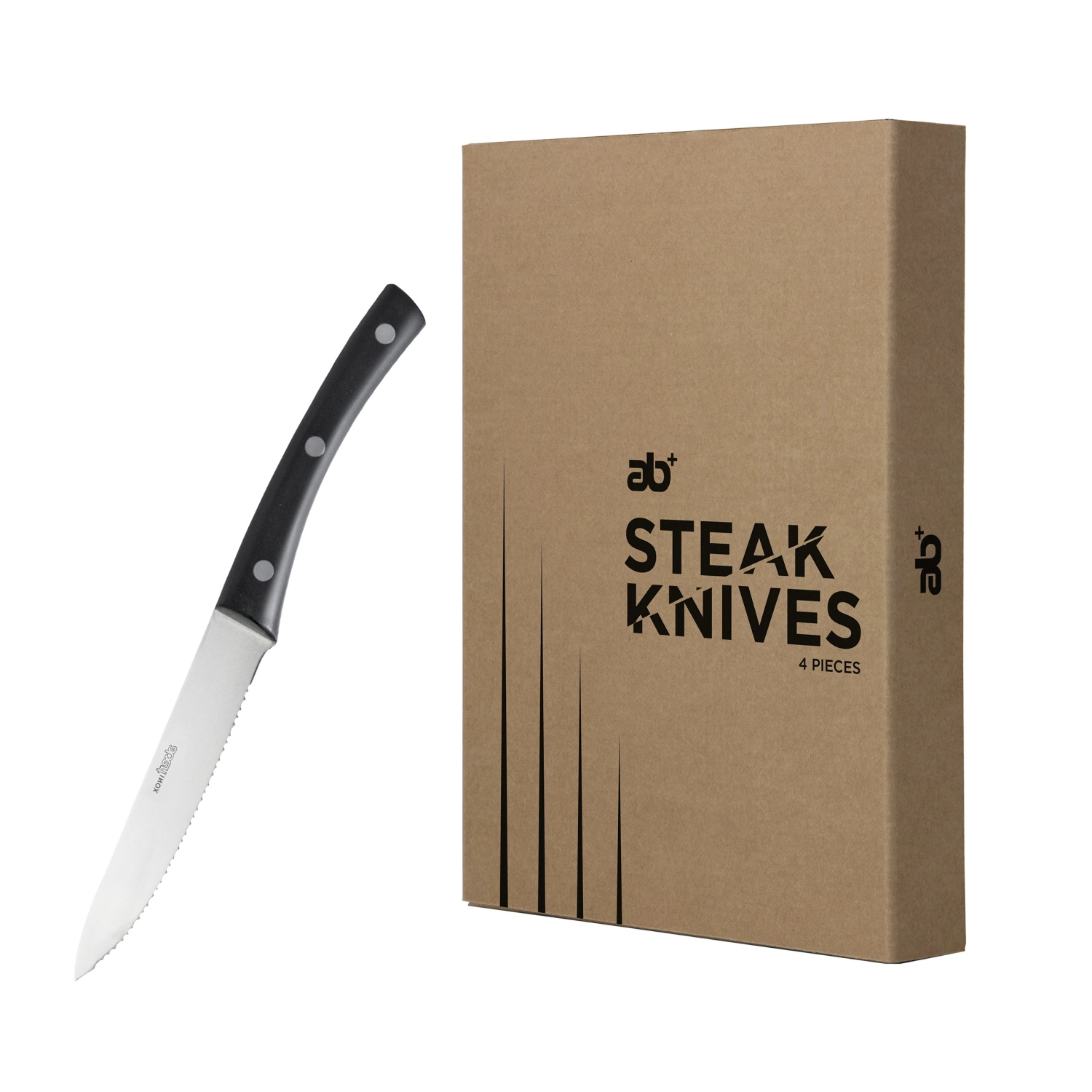 4er Set AB+ Angus Steakmesser