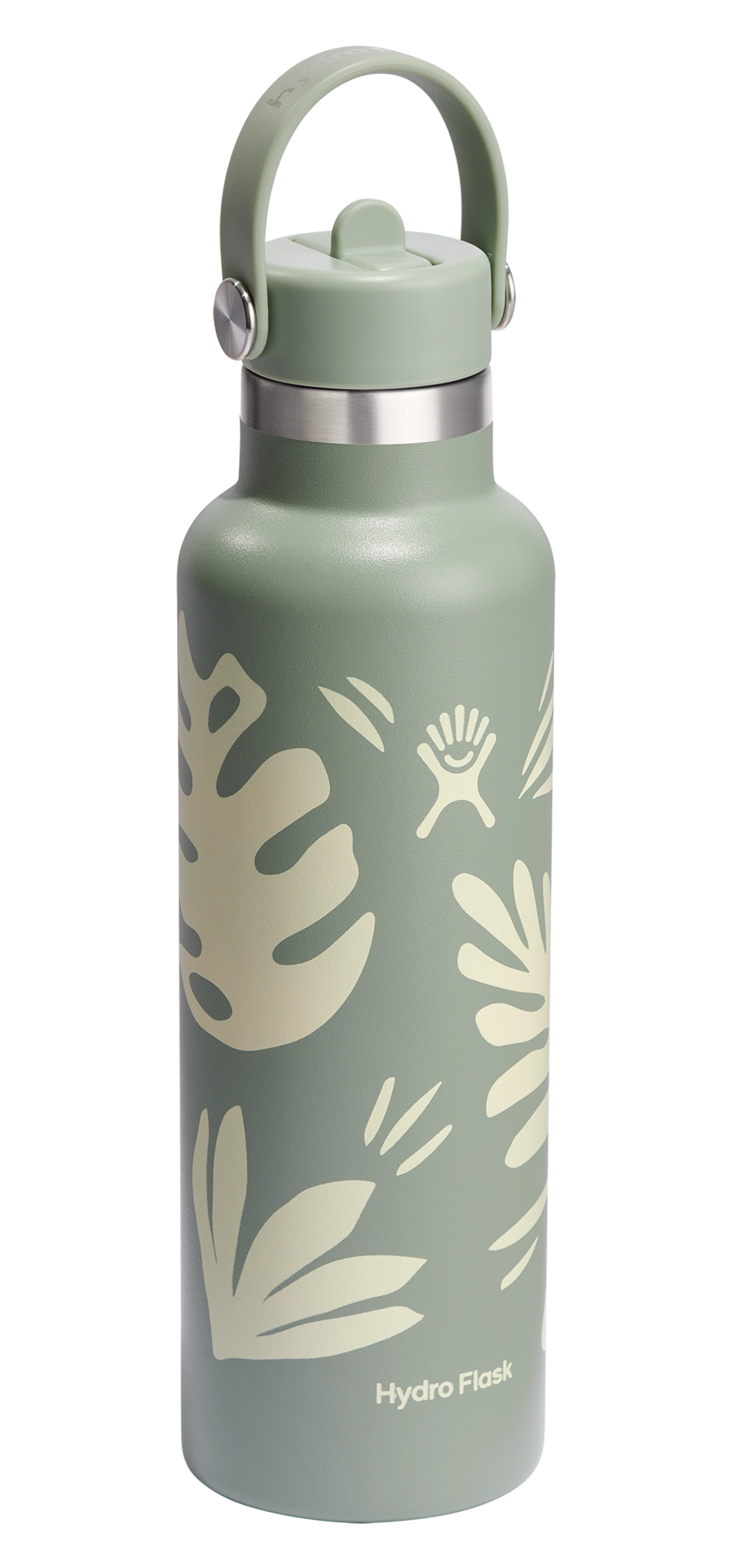 Trinkflasche Standard Flex Deckel mit Strohhalm