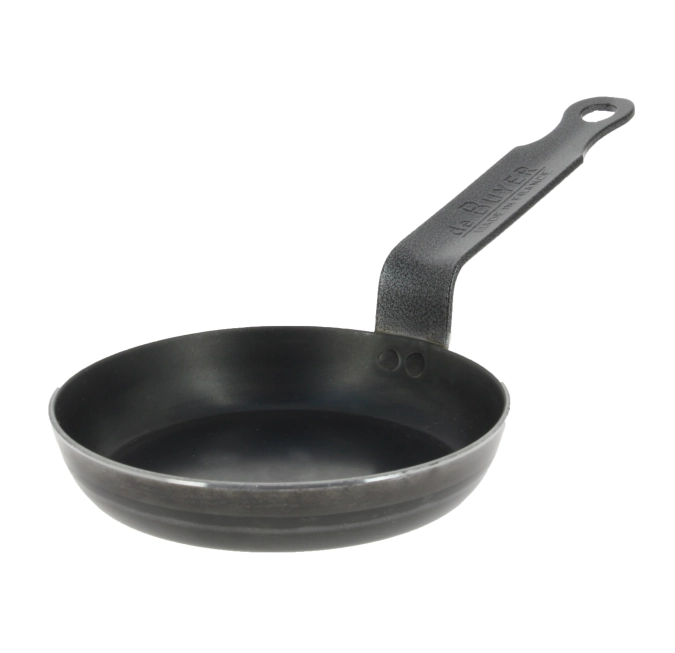 Blue Carbon poêle pour blinis