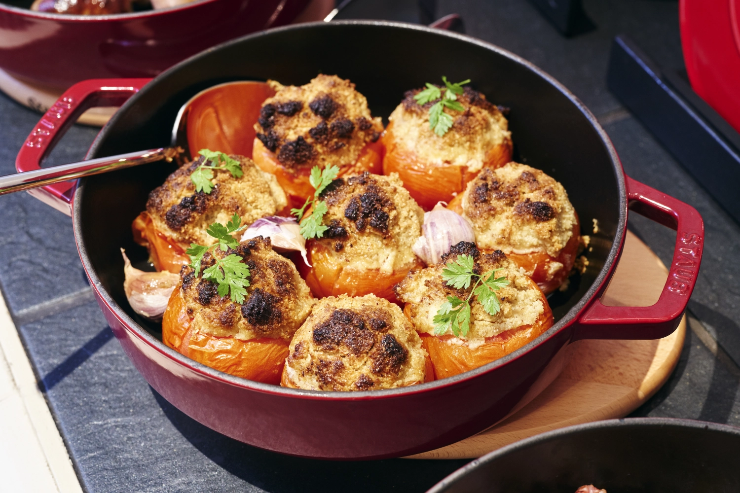 Poêle à frire chistera 28 cm, cerise-rouge, fonte