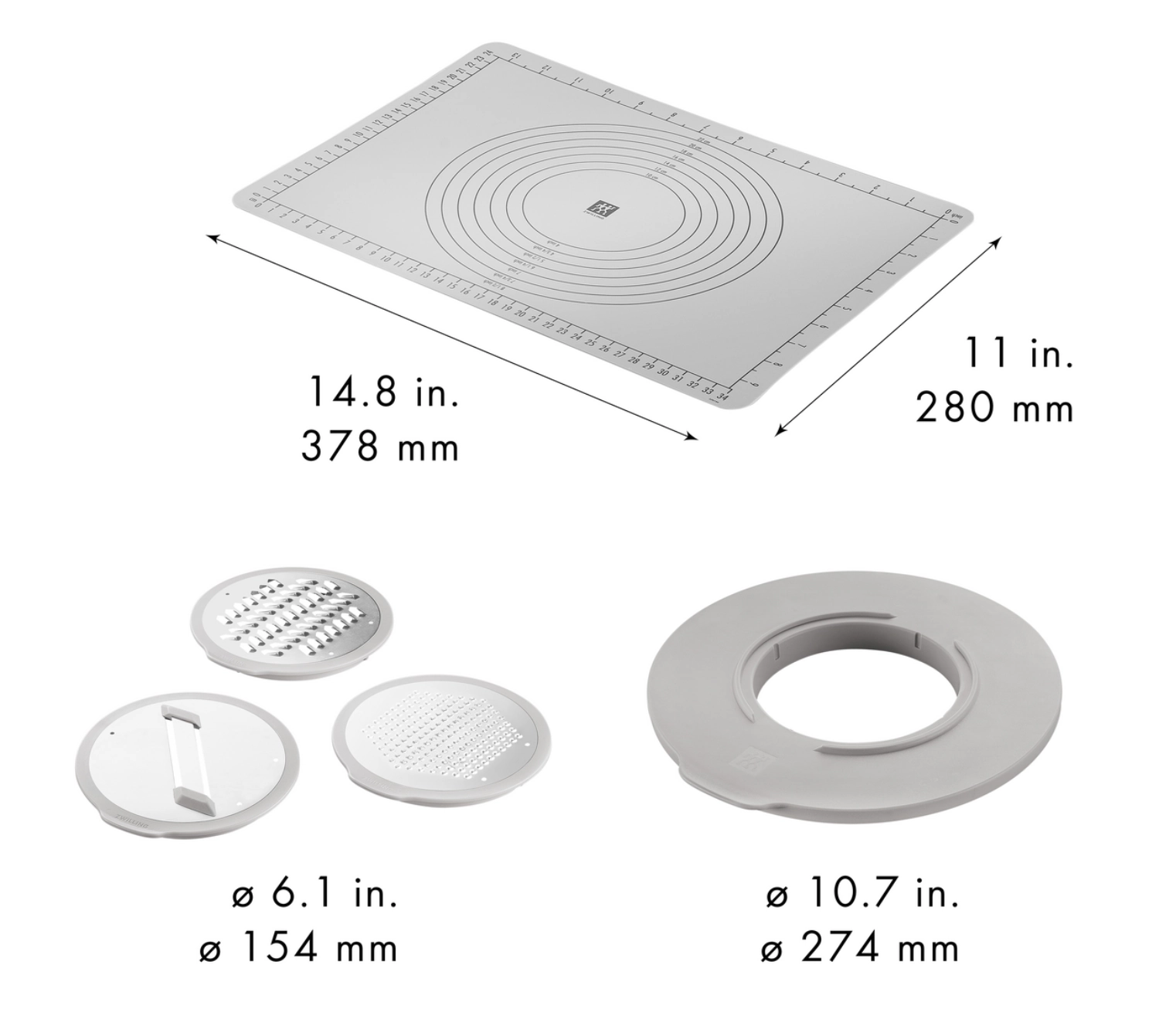 5tlg. Fresh & Save Bowls Zubehör Set
