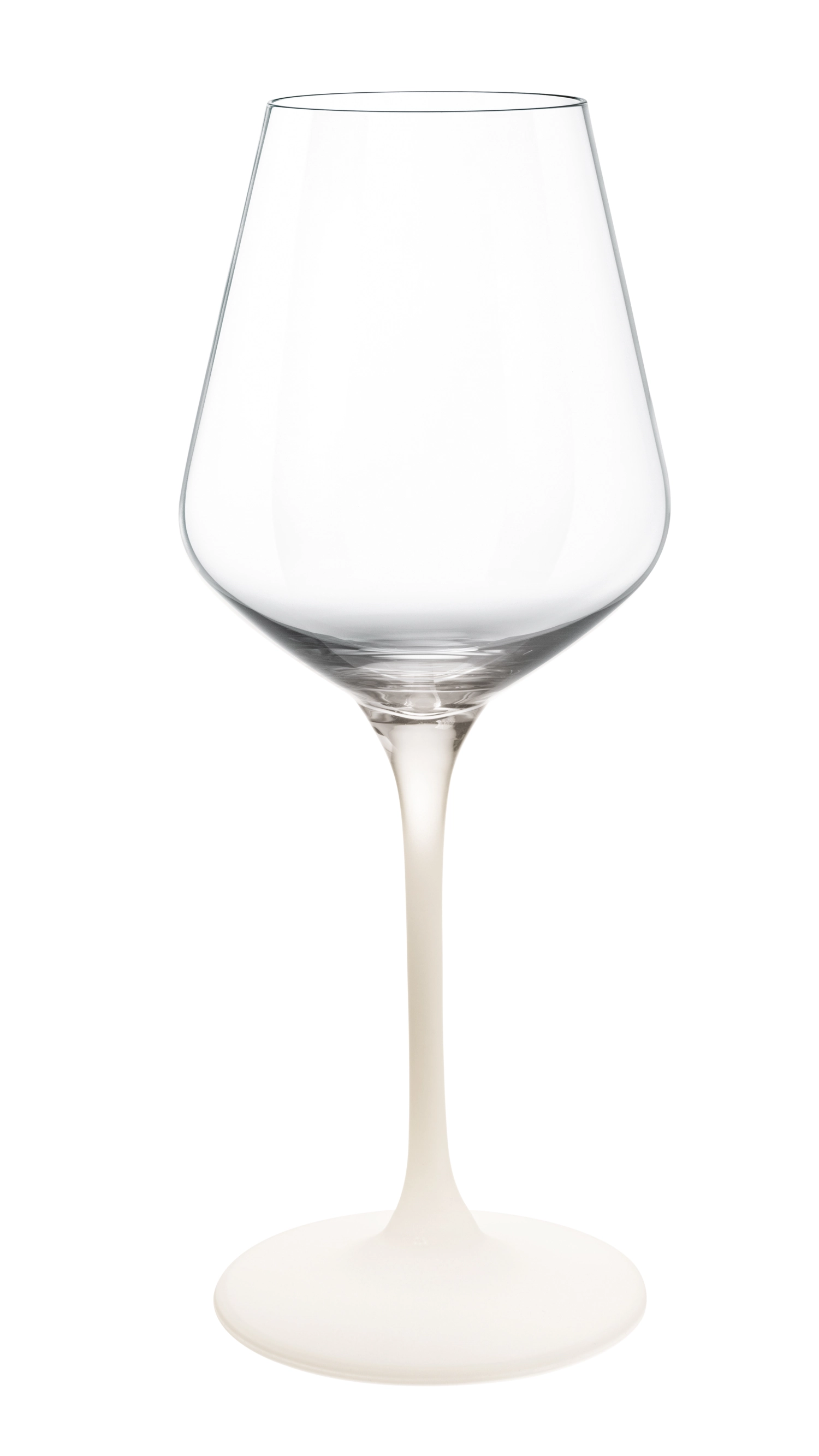 Set de 4 verres à vin blanc Manufacture Rock blanc