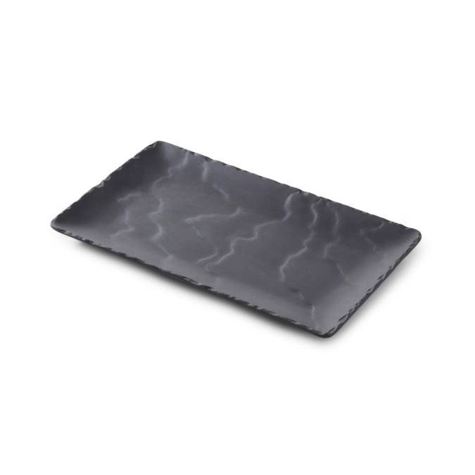 Basalt assiette rectangular