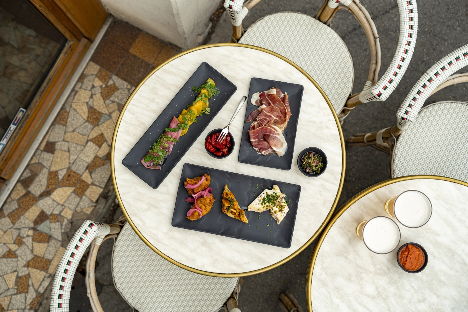 Basalt ramequin empliable