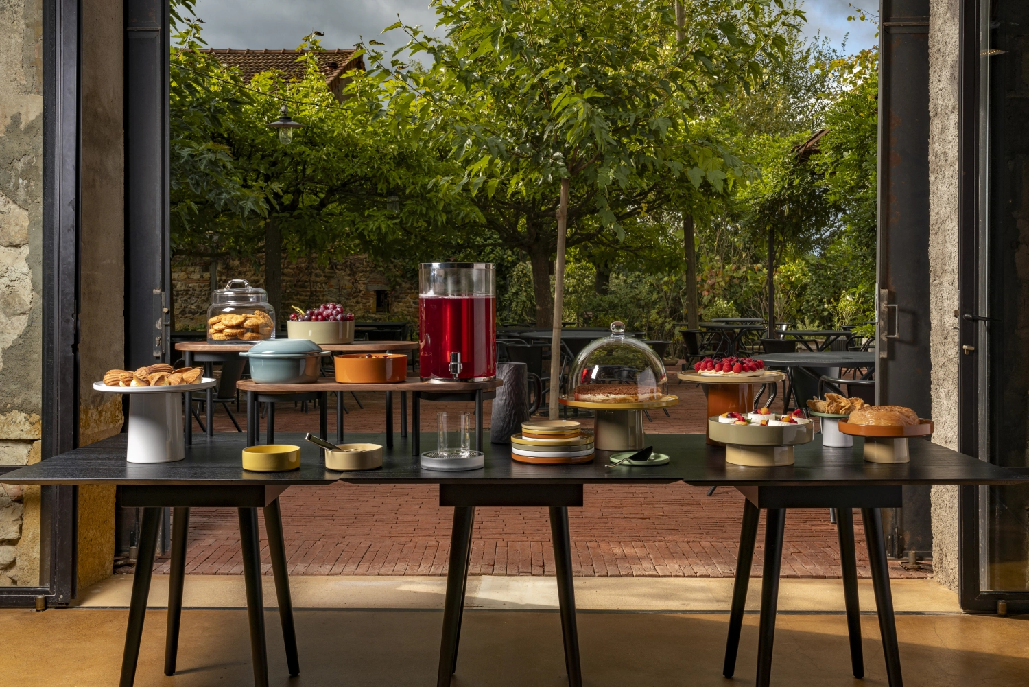 En Scene Servierplatte Brücke