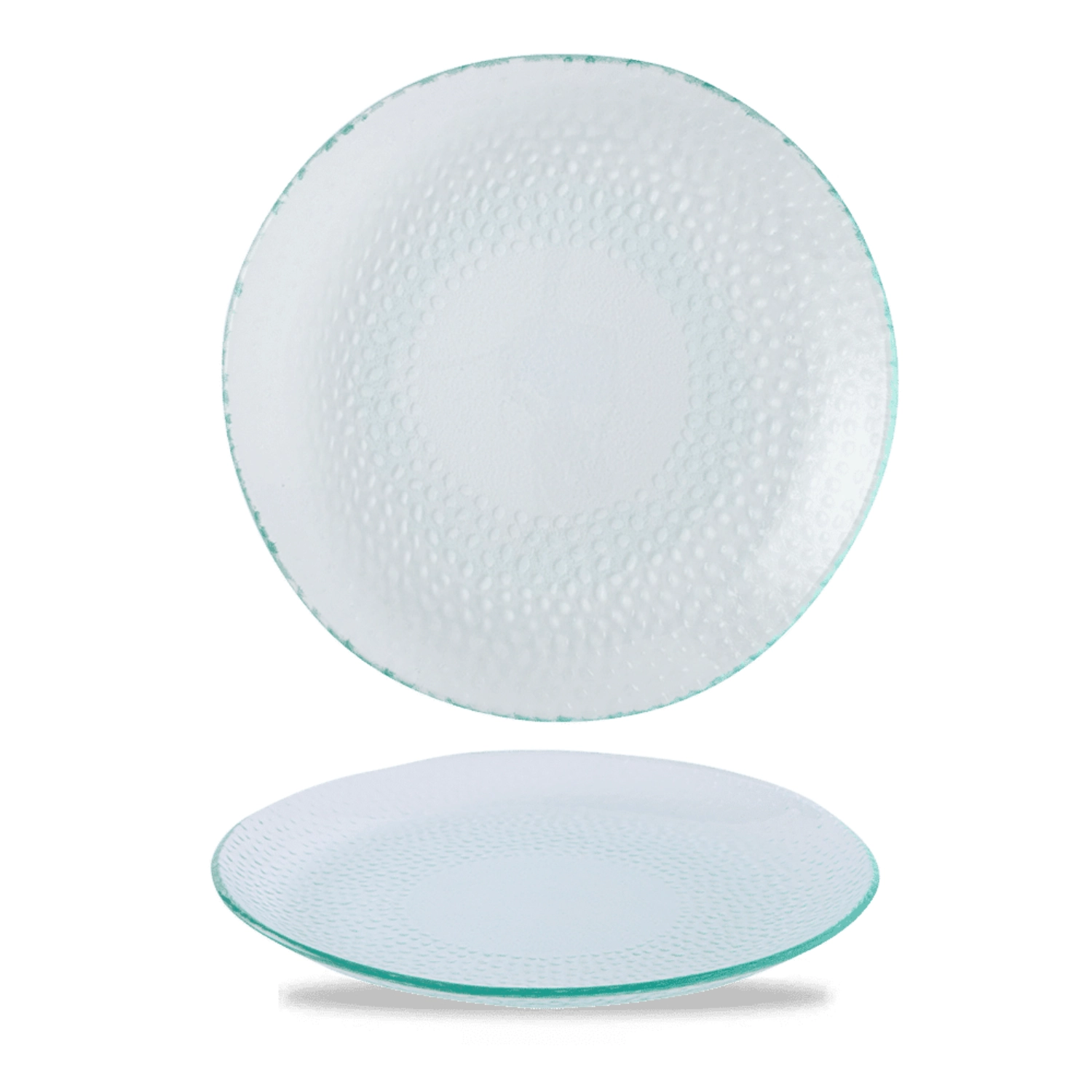 Assiette en verre Isla