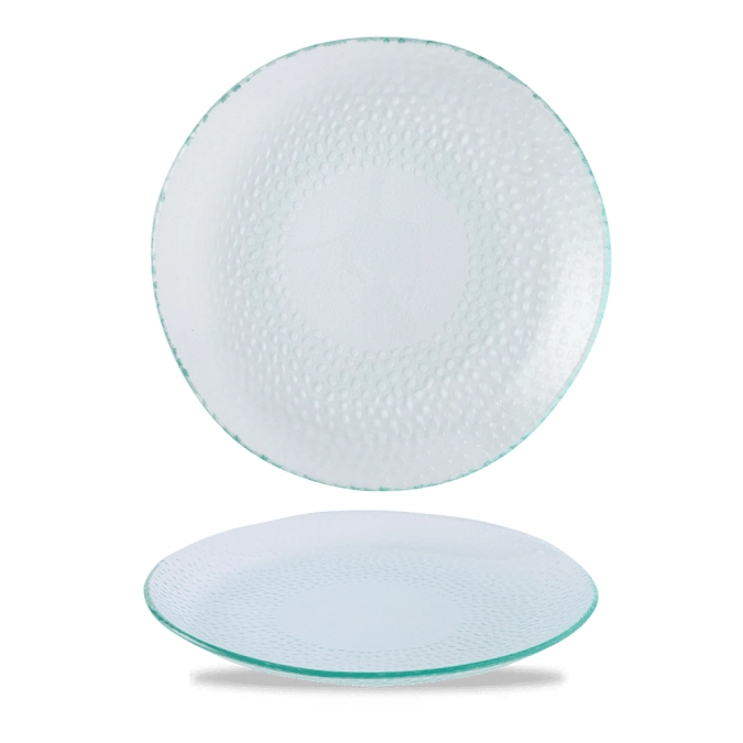 Assiette en verre Isla