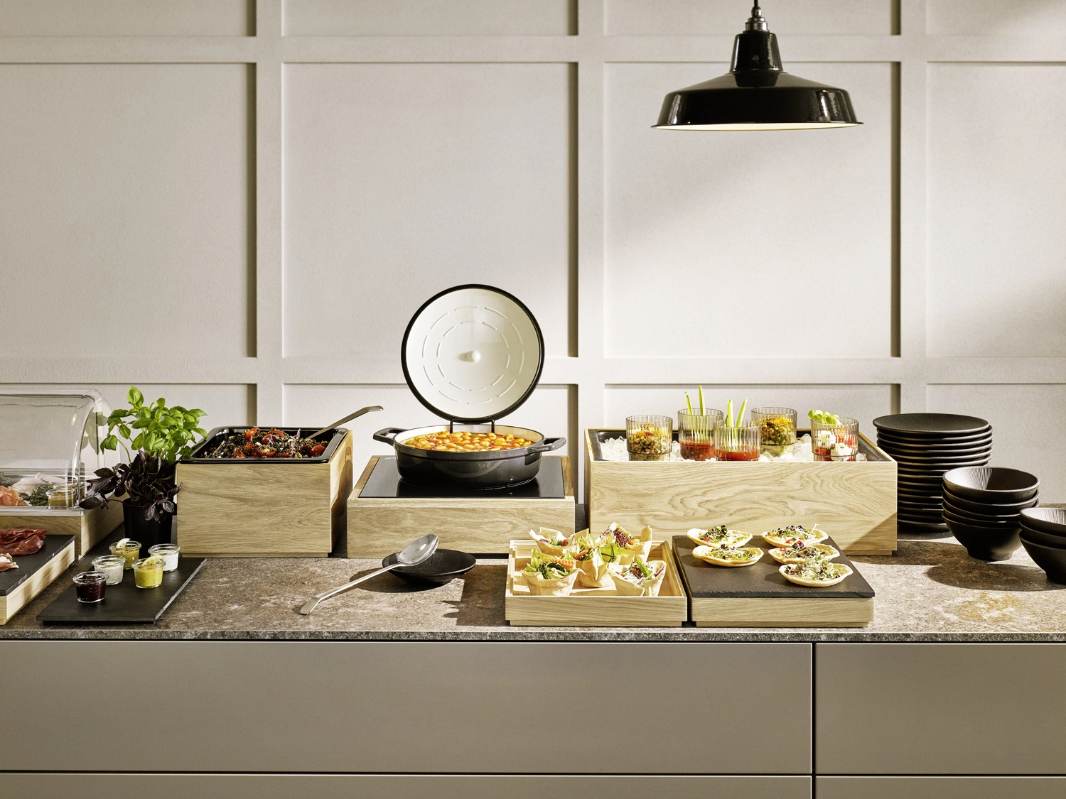 Valo GN 1/2 boîte en bois