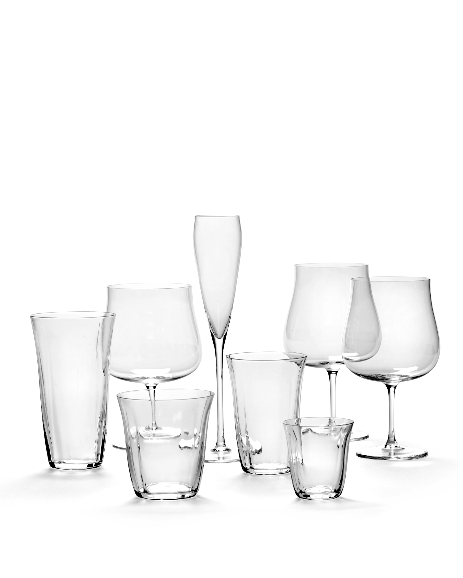 Silhouette Champagnerglas