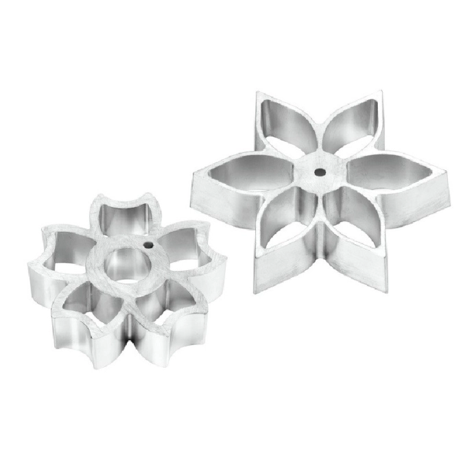 Moules à beignets Plate-it, Flower Power, 2 pièces