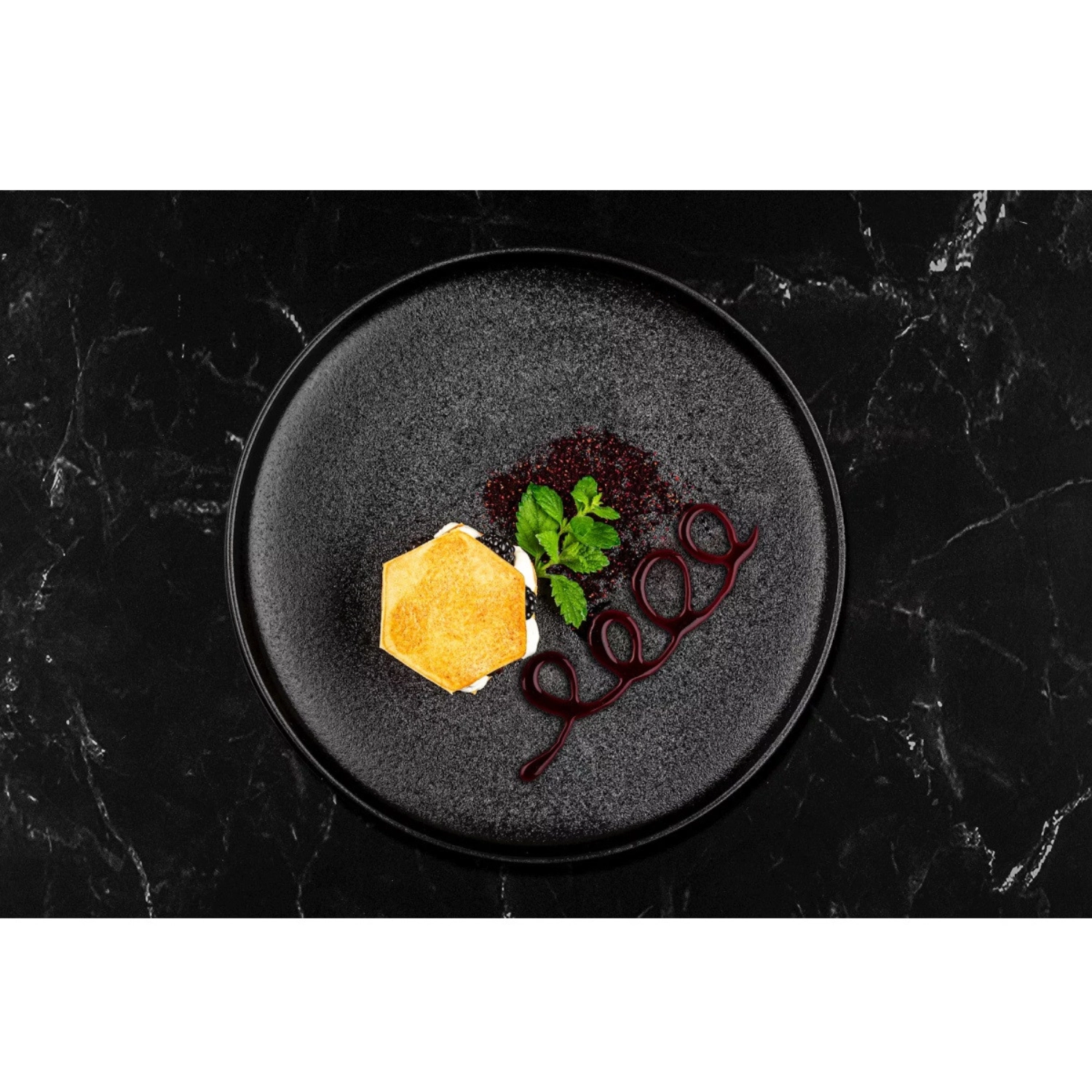 Plate-it Garnierringe Hexagon, 4 pièces