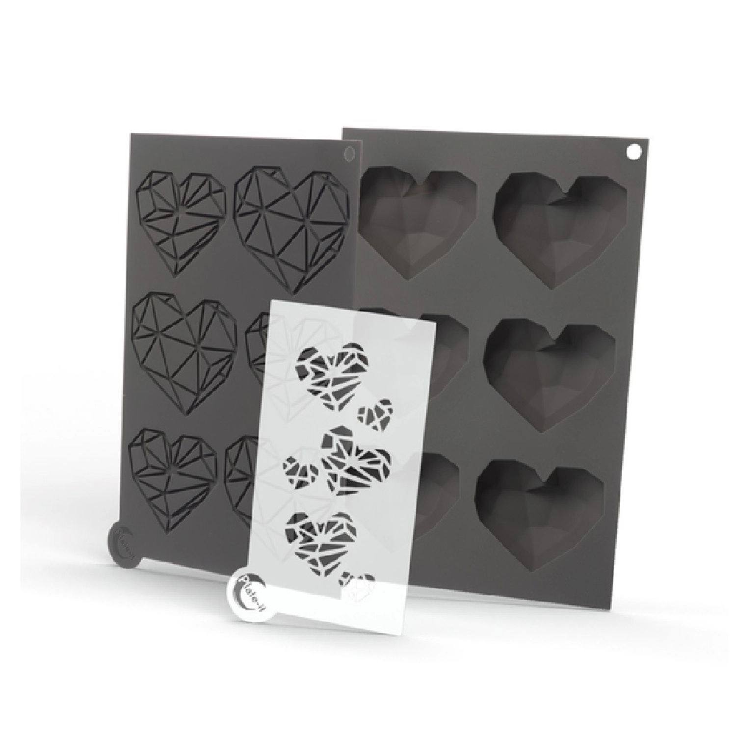 Plate-it Formen Love At First Bite 3 pièces