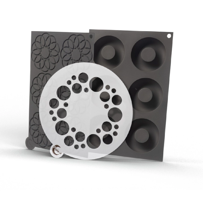 Plate-it Moules Cercle 3 pièces