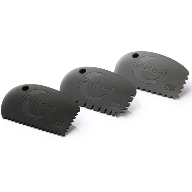 Grattoir Plate-it Vol.1, 3 pièces