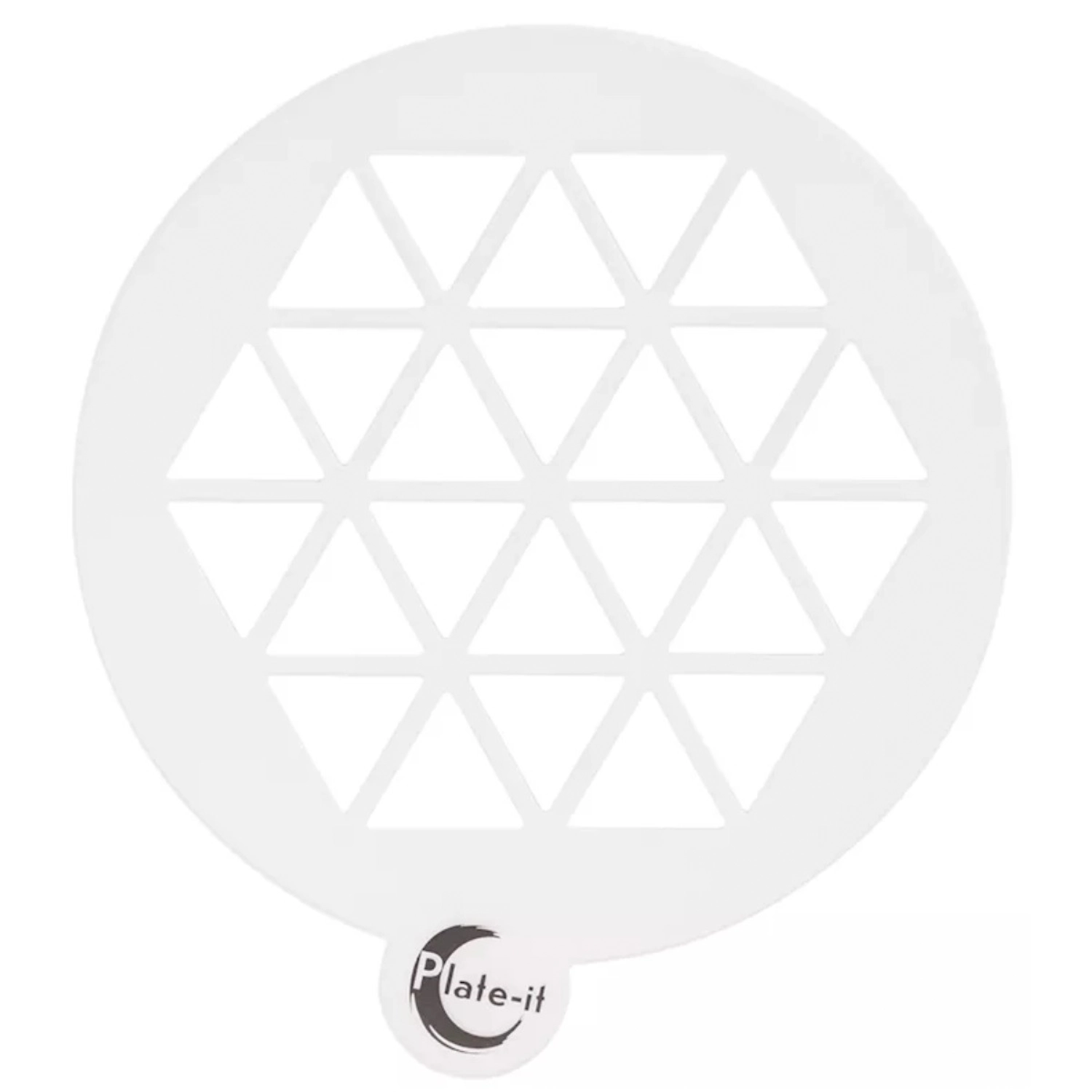 6tlg. Teller-Schablonenset Hexagon