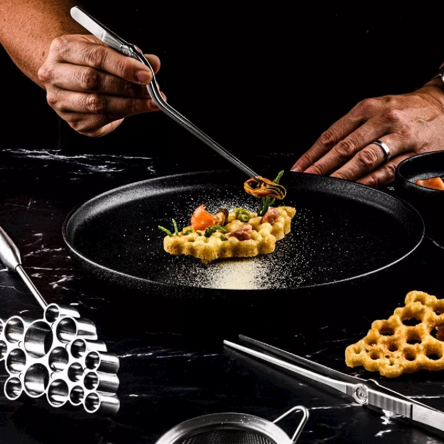 2tlg. Dekorationspinzetteset