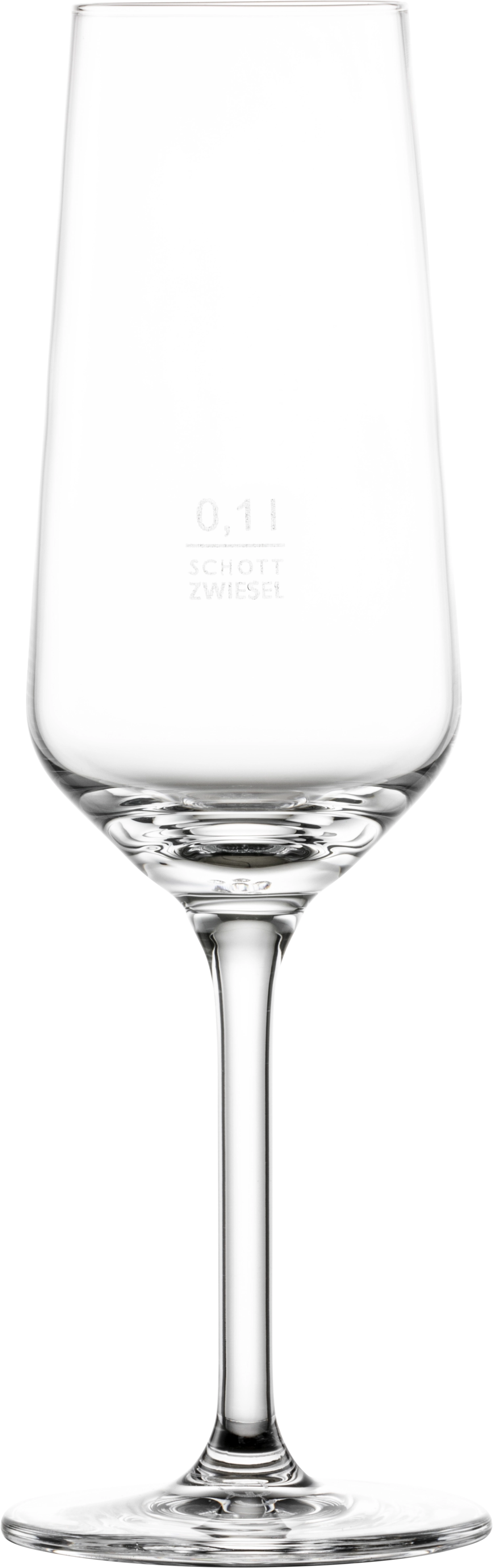 Cinco Flûte à champagne avec point mousse