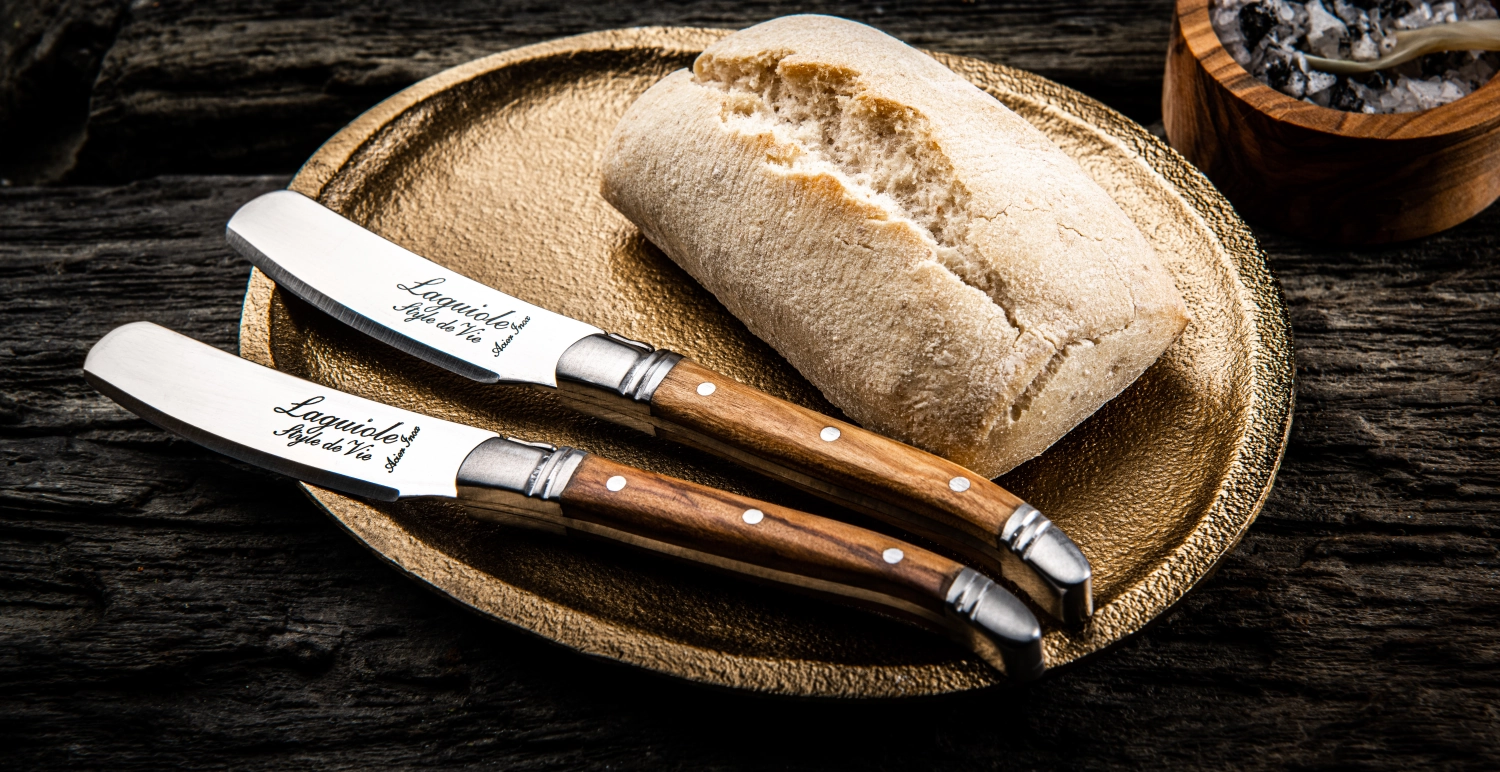 Luxury Line Buttermesser Olivenholz