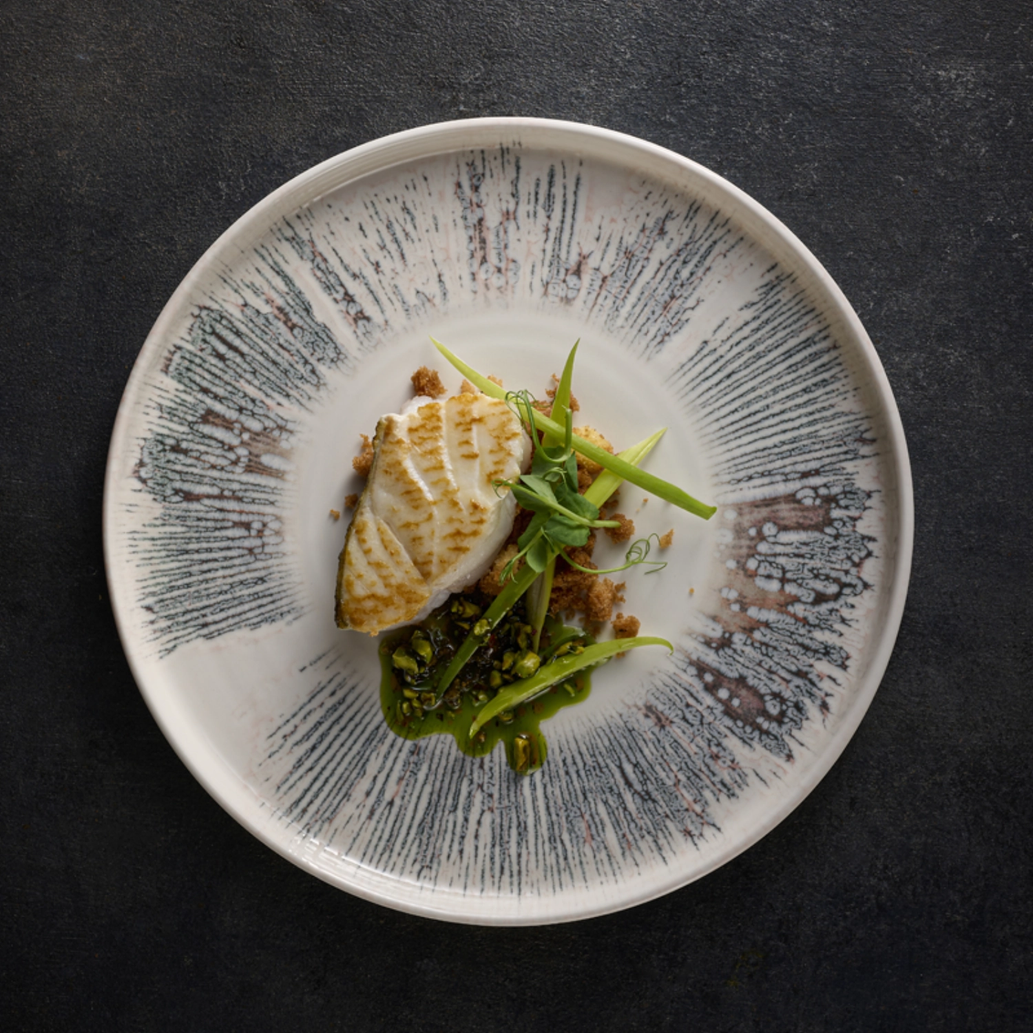 Lyra Pink Walled assiette