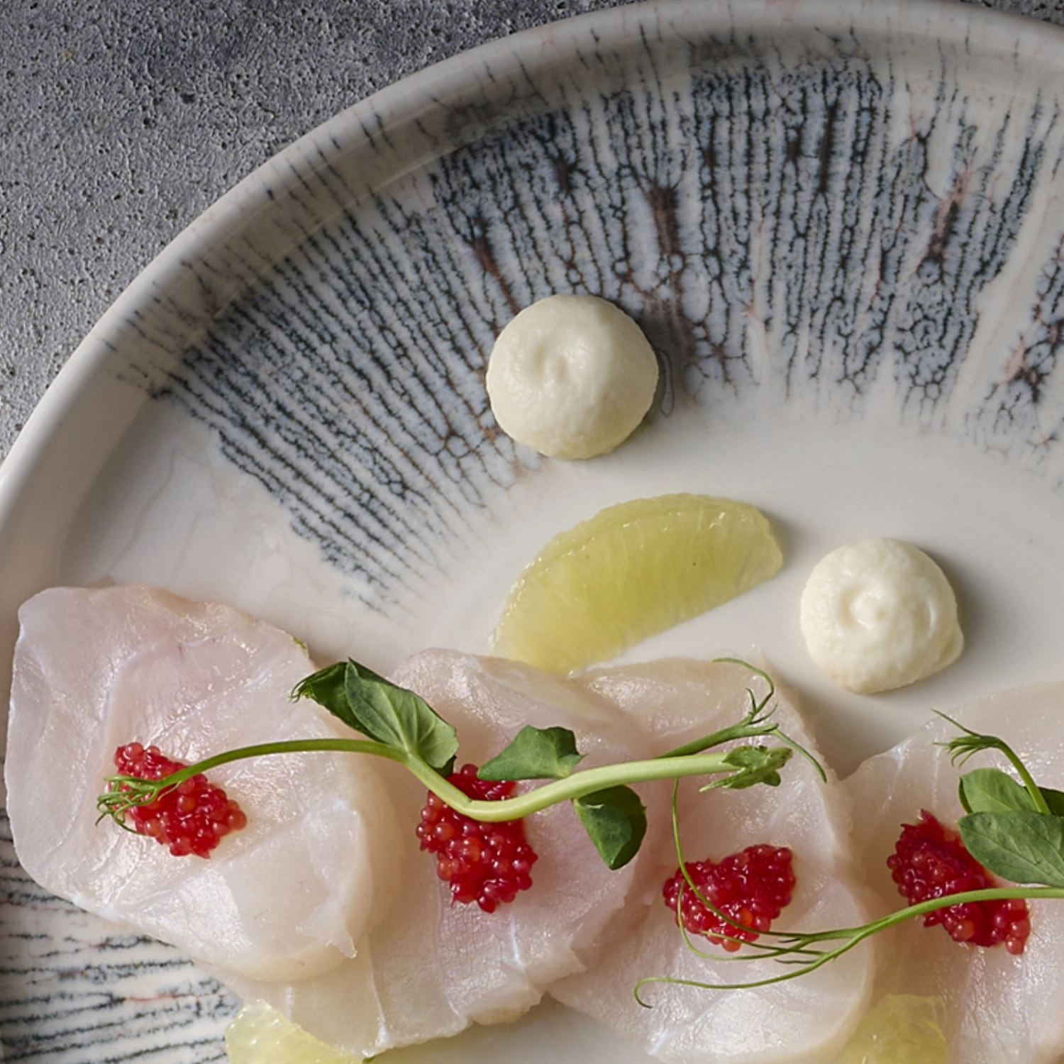 Lyra Pink Walled assiette